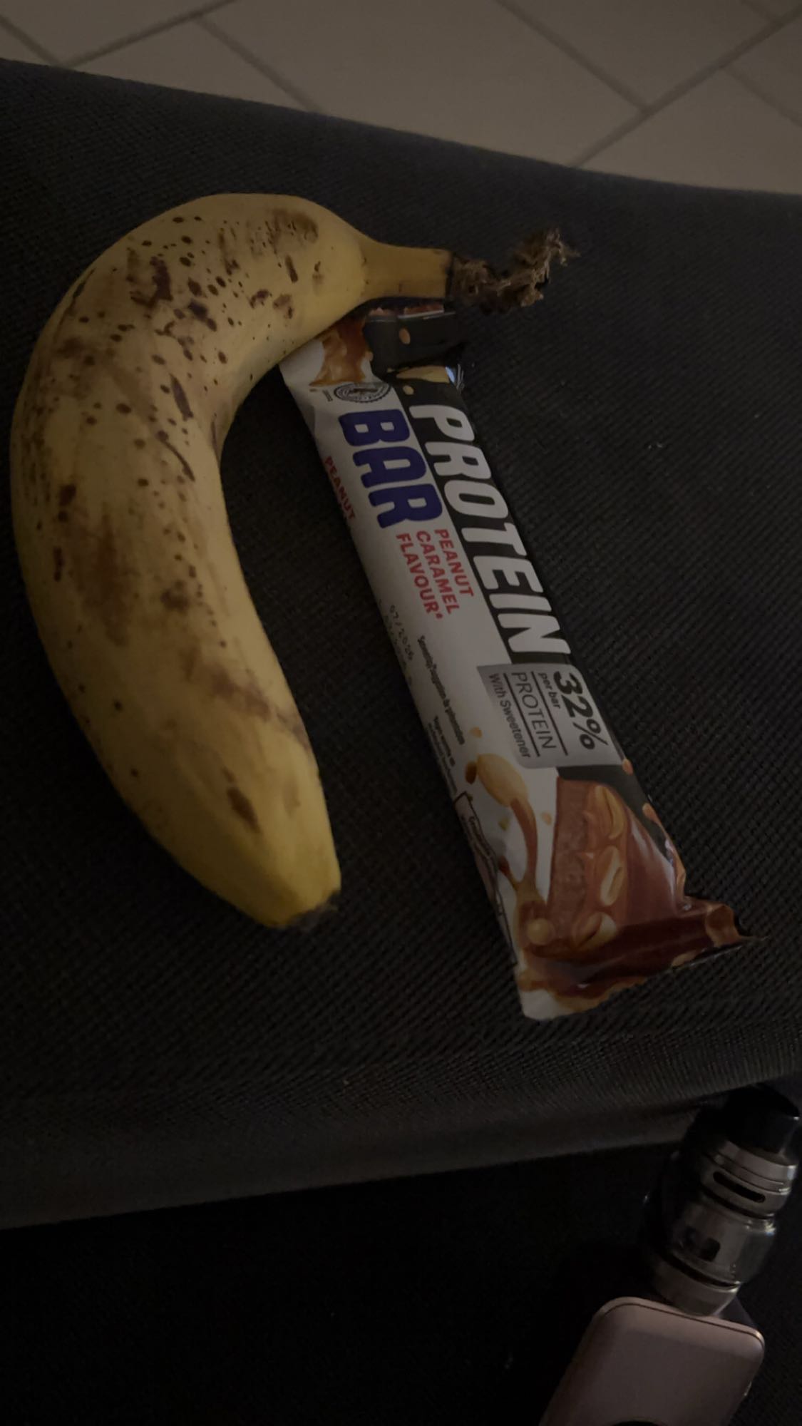 Barre protéinée riche en fibres et banane