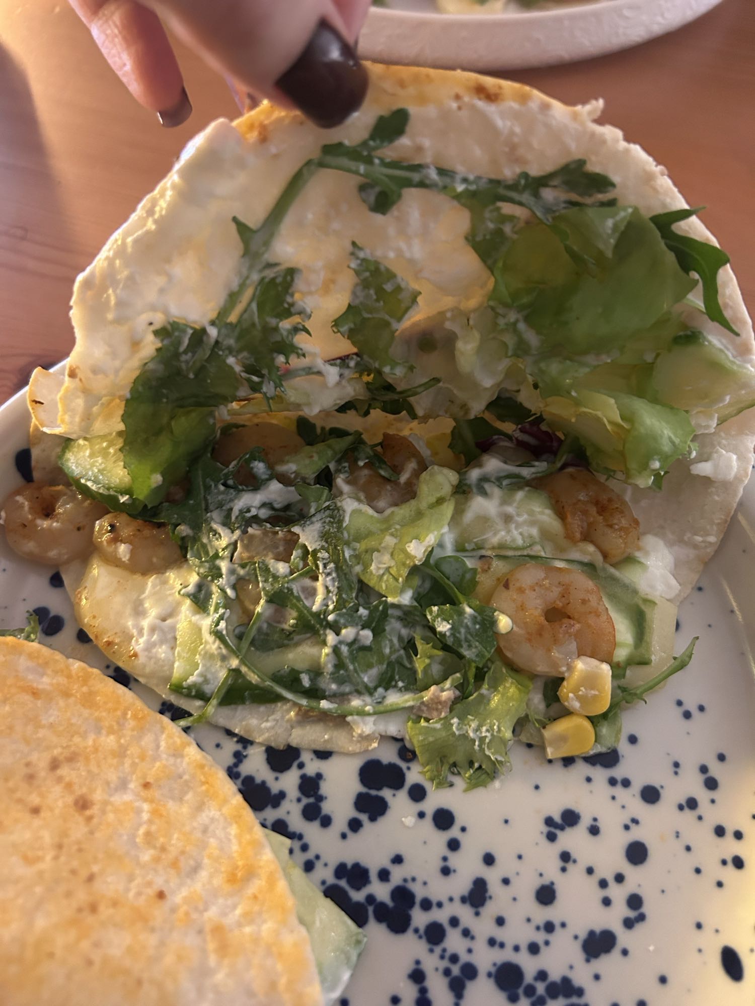 креветочная тортилья