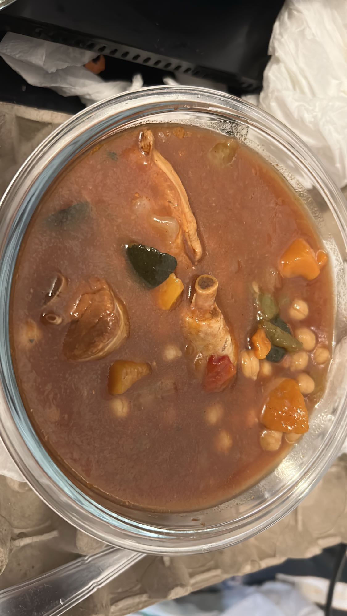 Ragoût de légumes et agneau