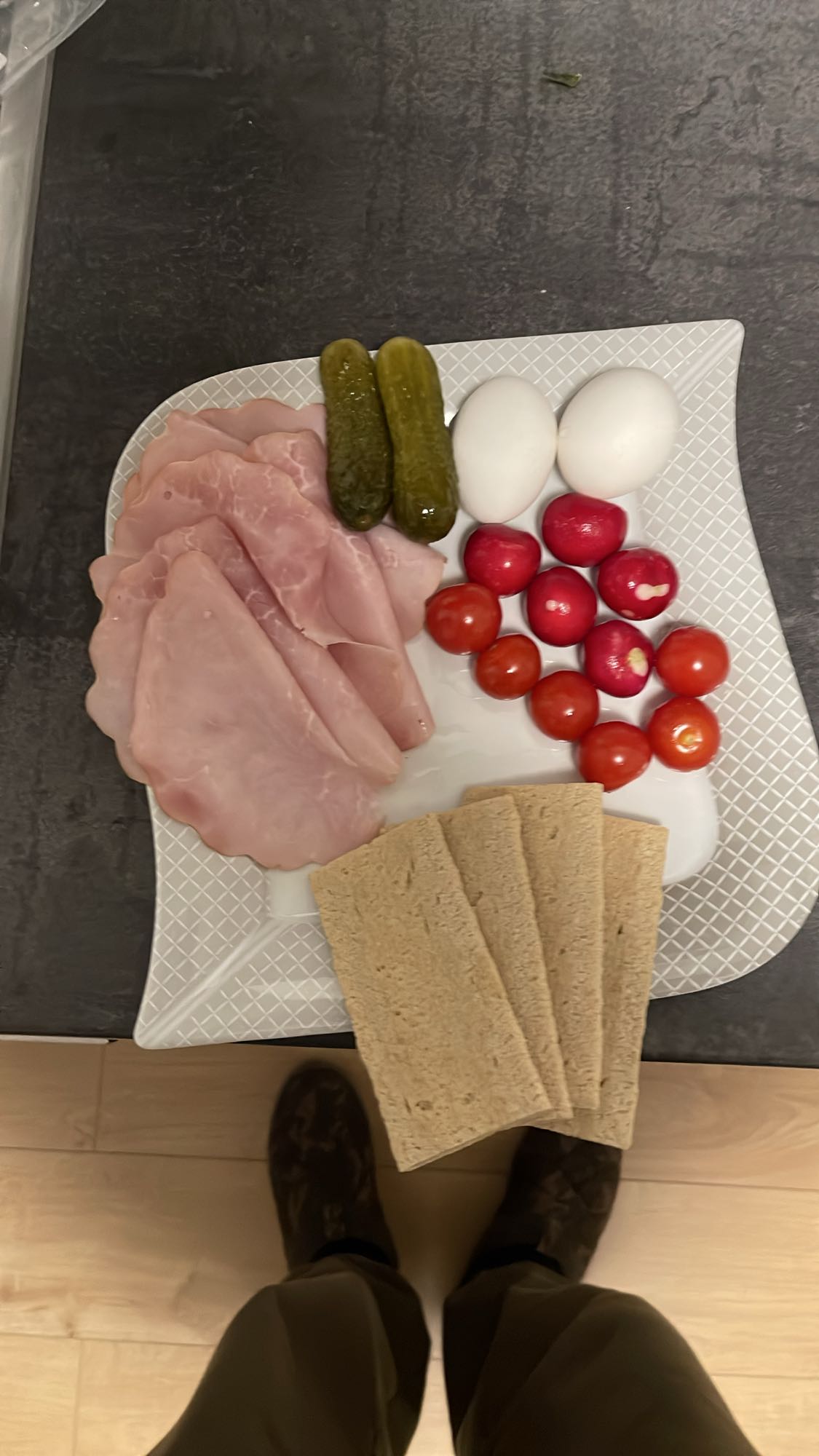 Assiette froide santé