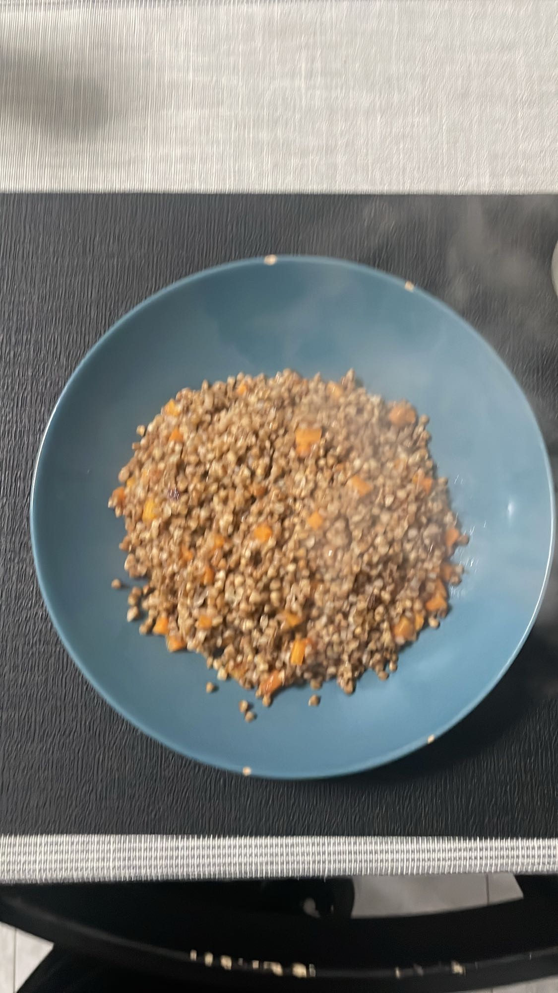 Гречка с морковью