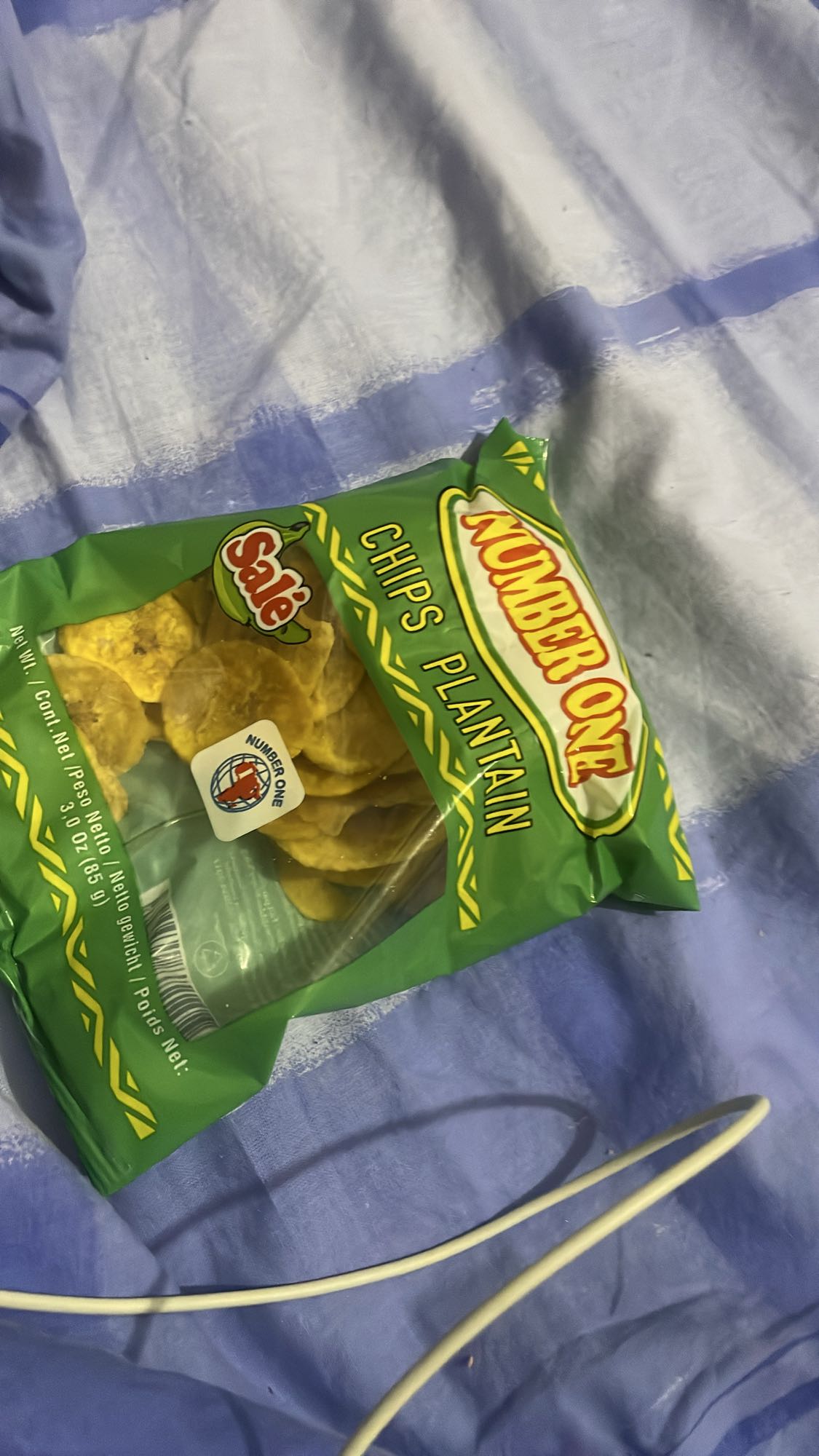 Chips de plantain salés