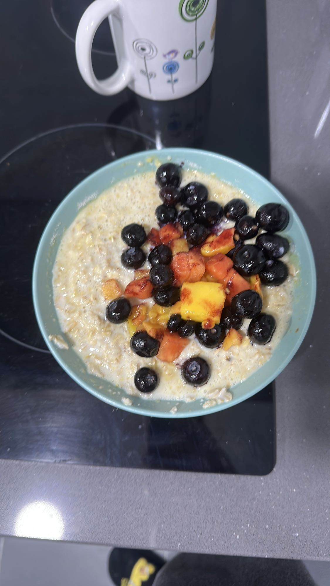 avena con frutas
