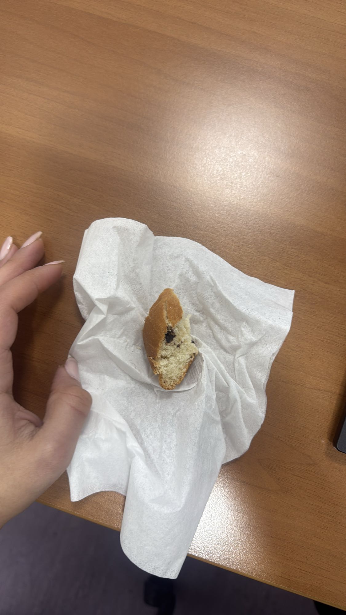 Mini chocolate muffin