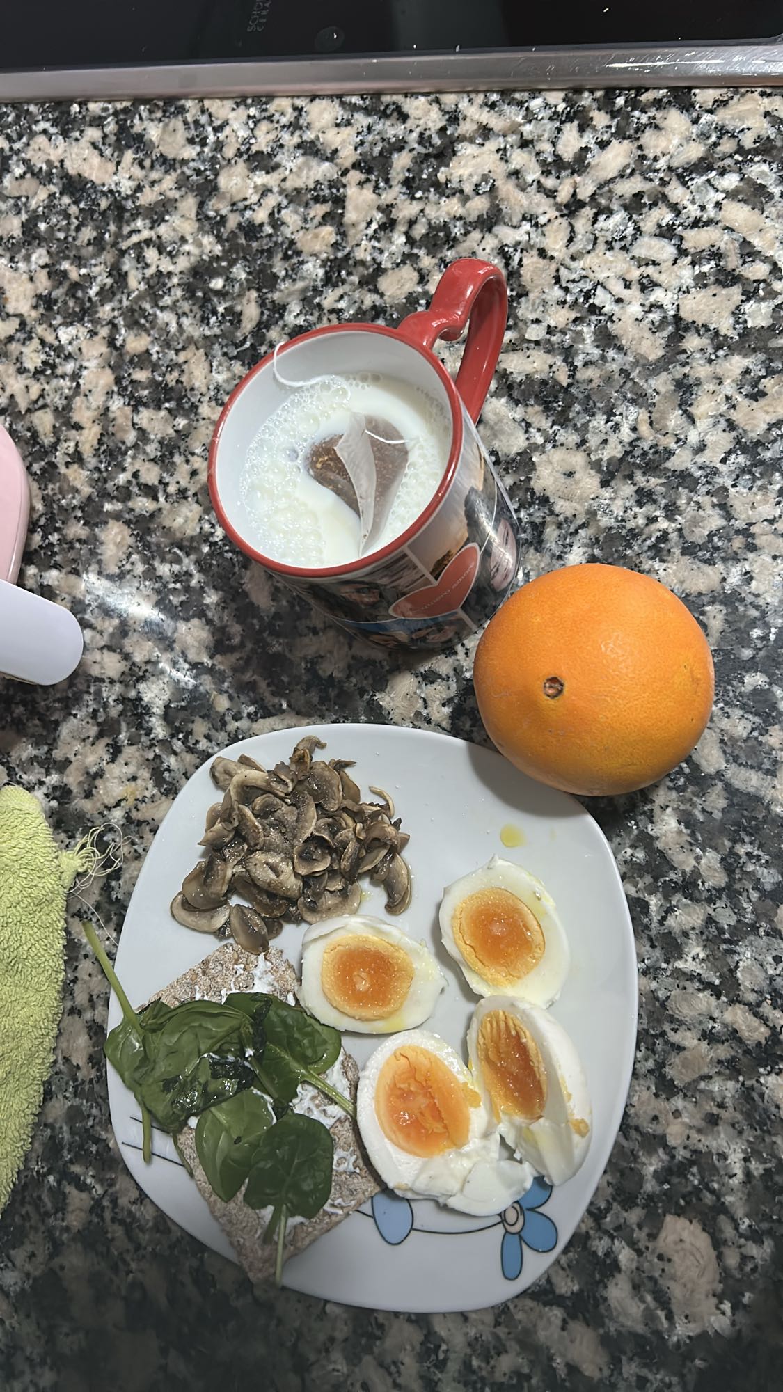 Desayuno saludable variado