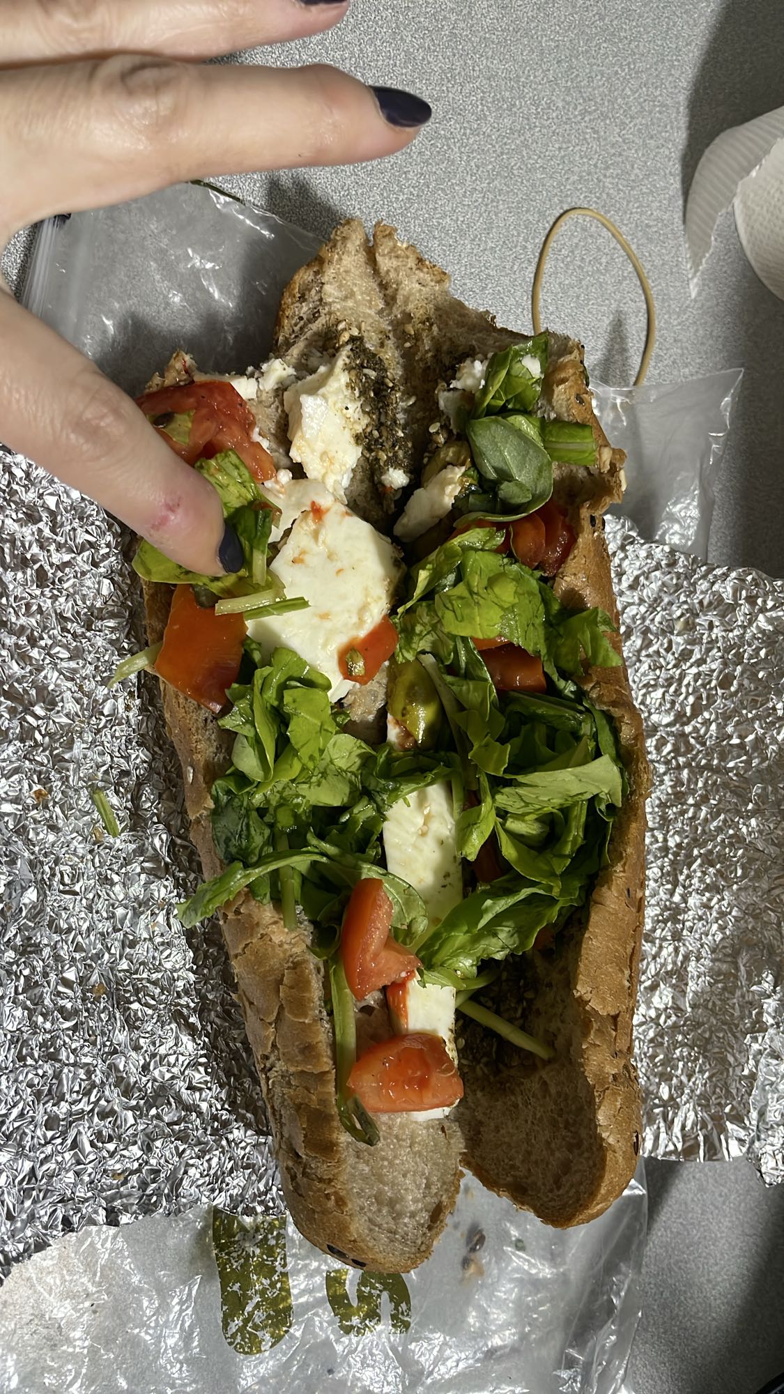 Veggie Feta Sub