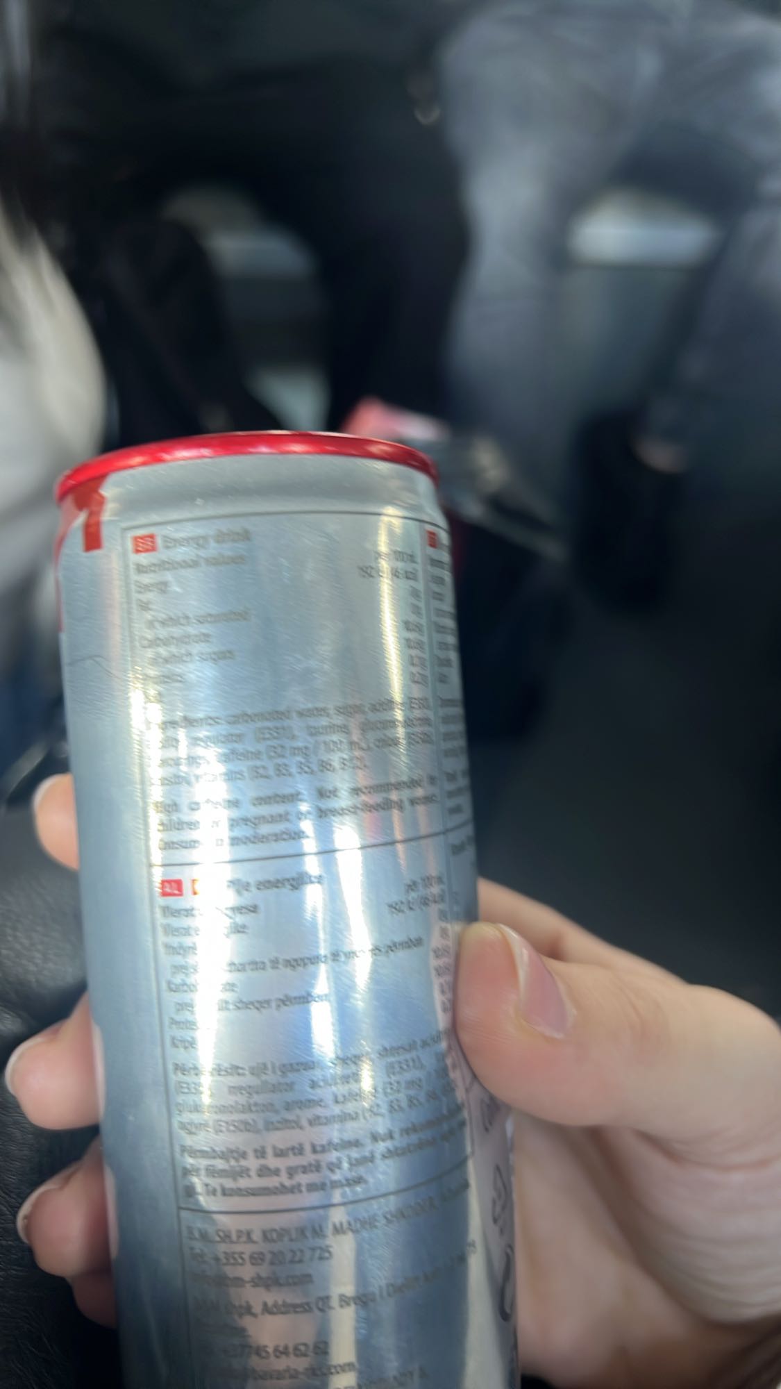 Energy drink can