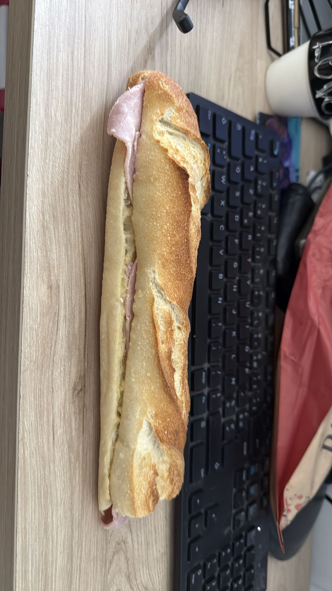 Sandwich jambon beurre