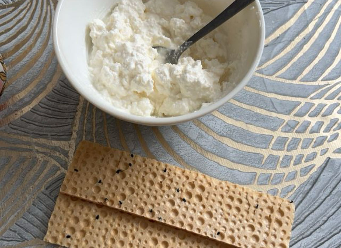 Творог с хлебцами