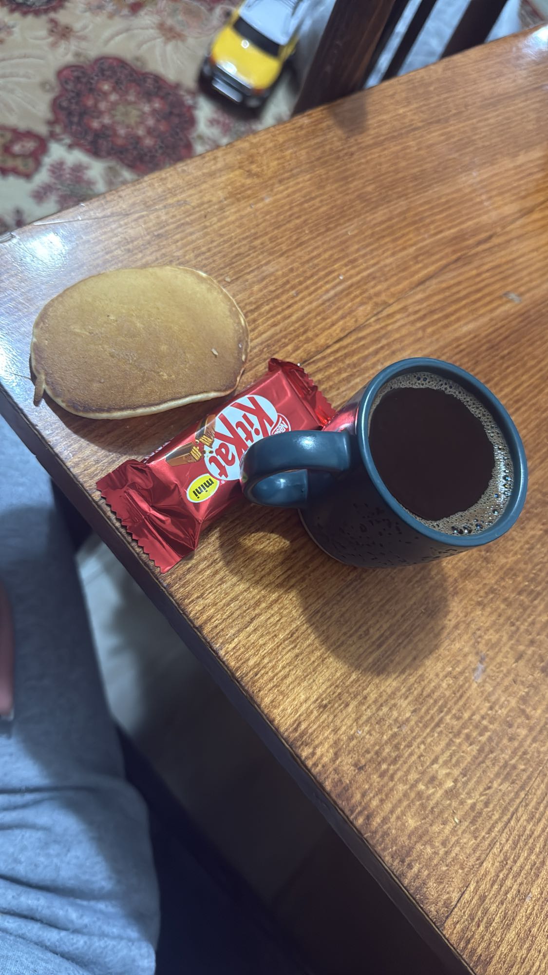 Mini snack with coffee