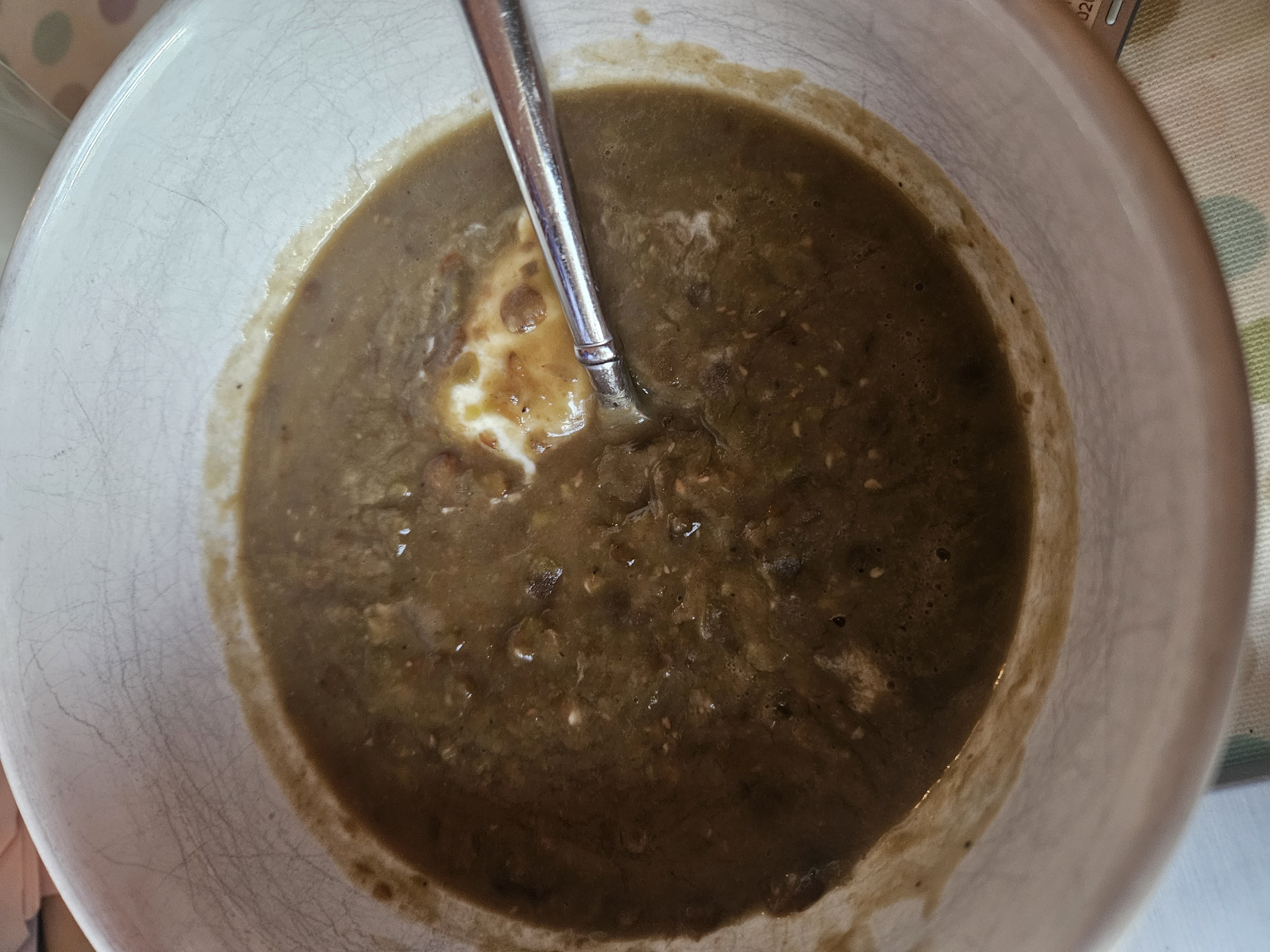 Lentil and pea vegetable soup