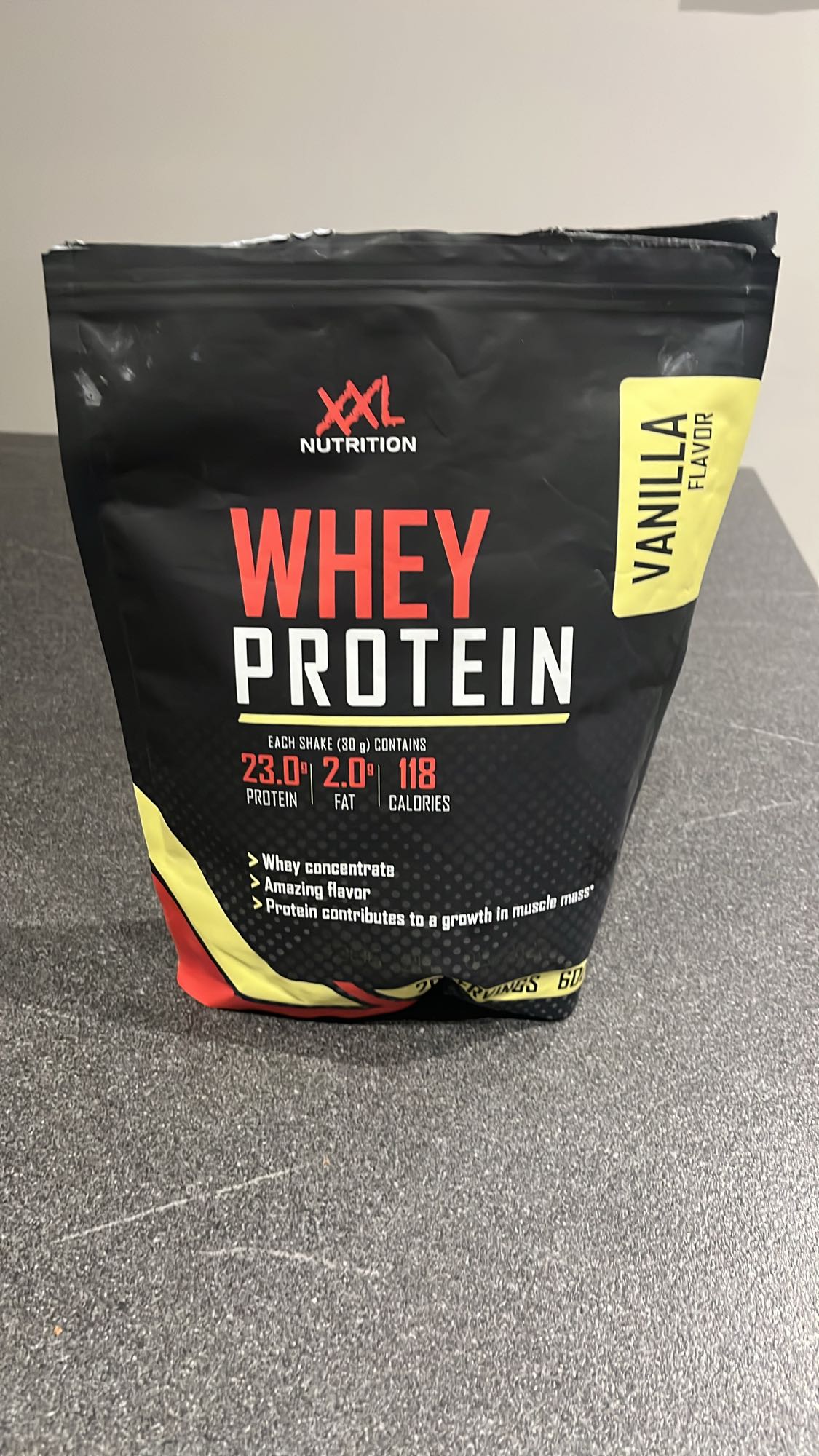 Whey Protein Vanille