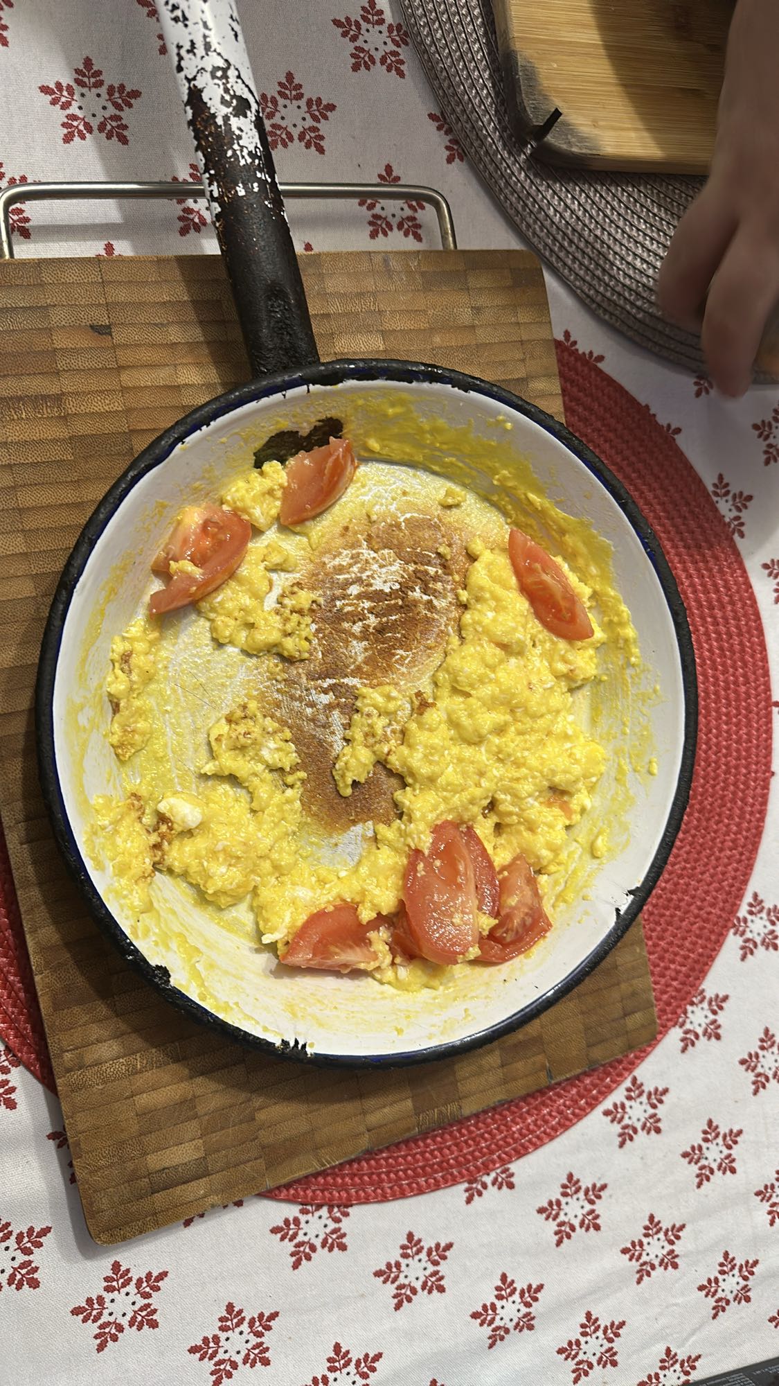 Omlet cu roșii