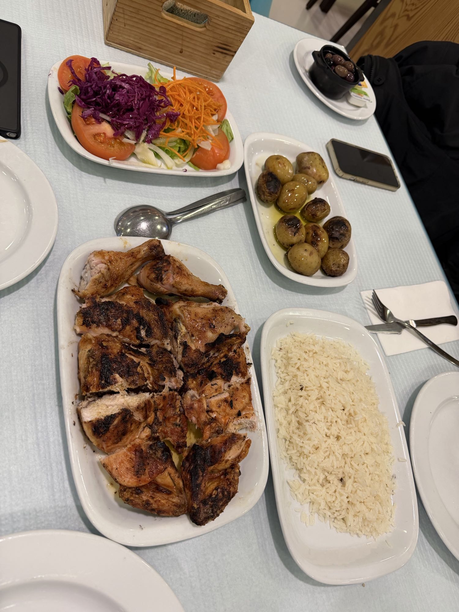 Grilled Chicken with Sides