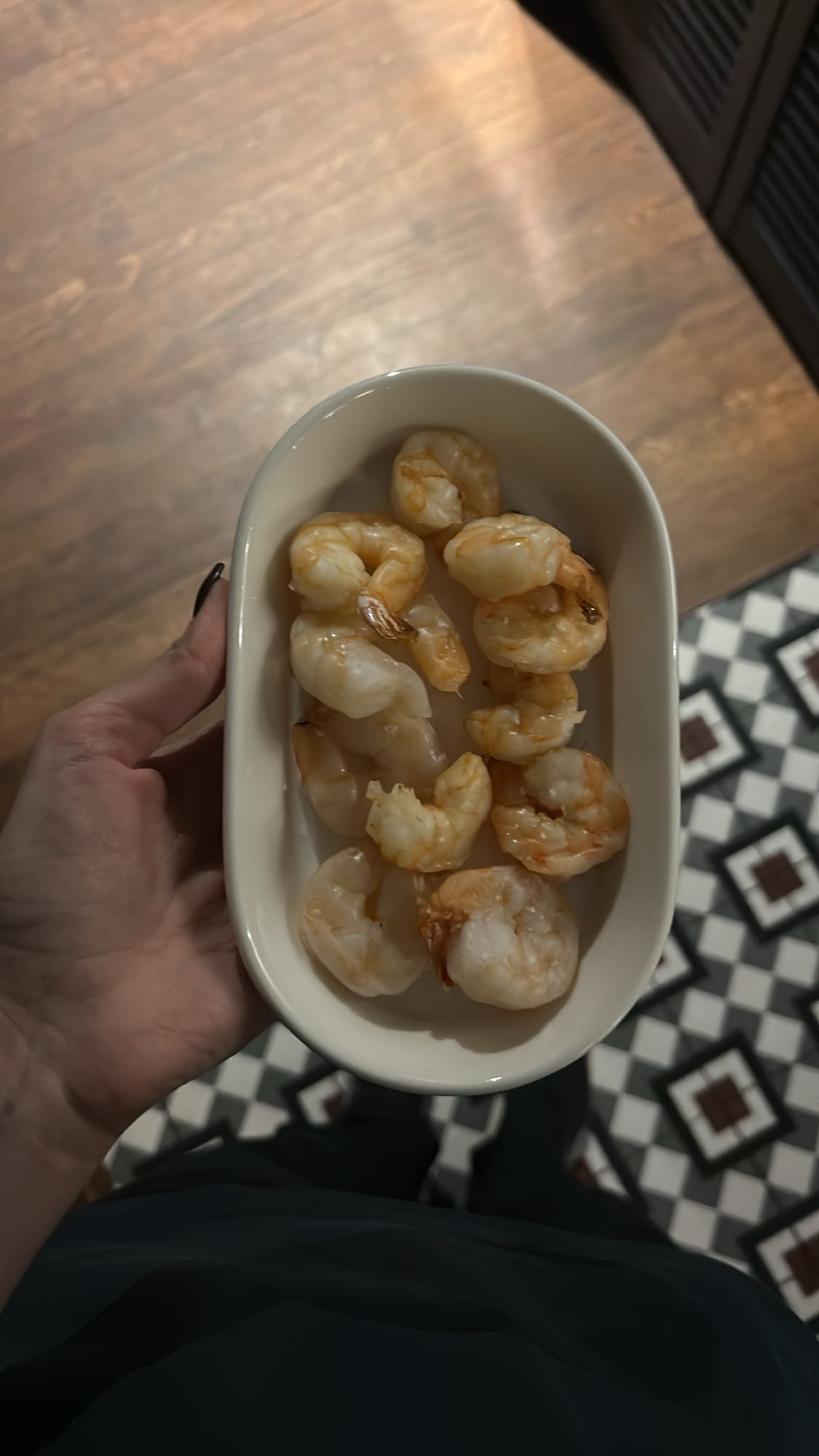 креветки отварные