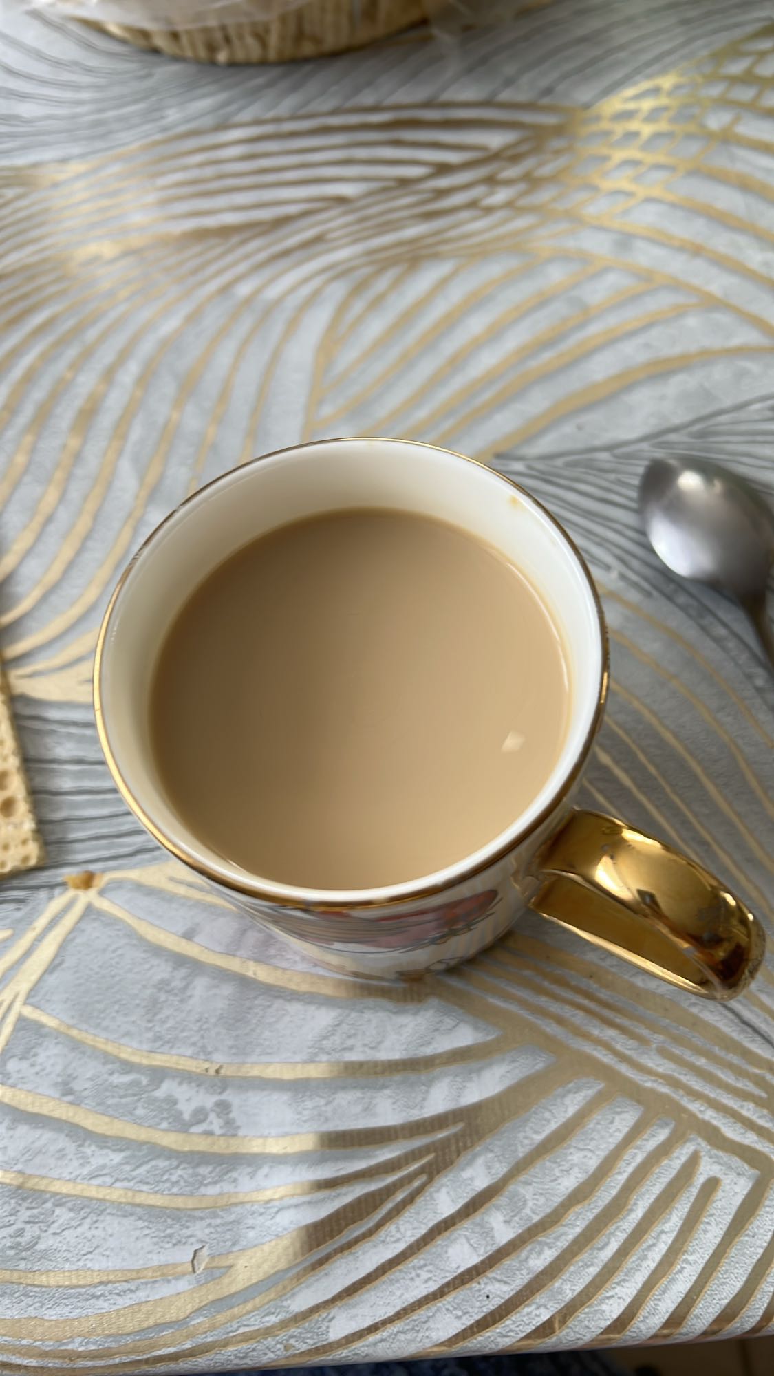 чай с молоком