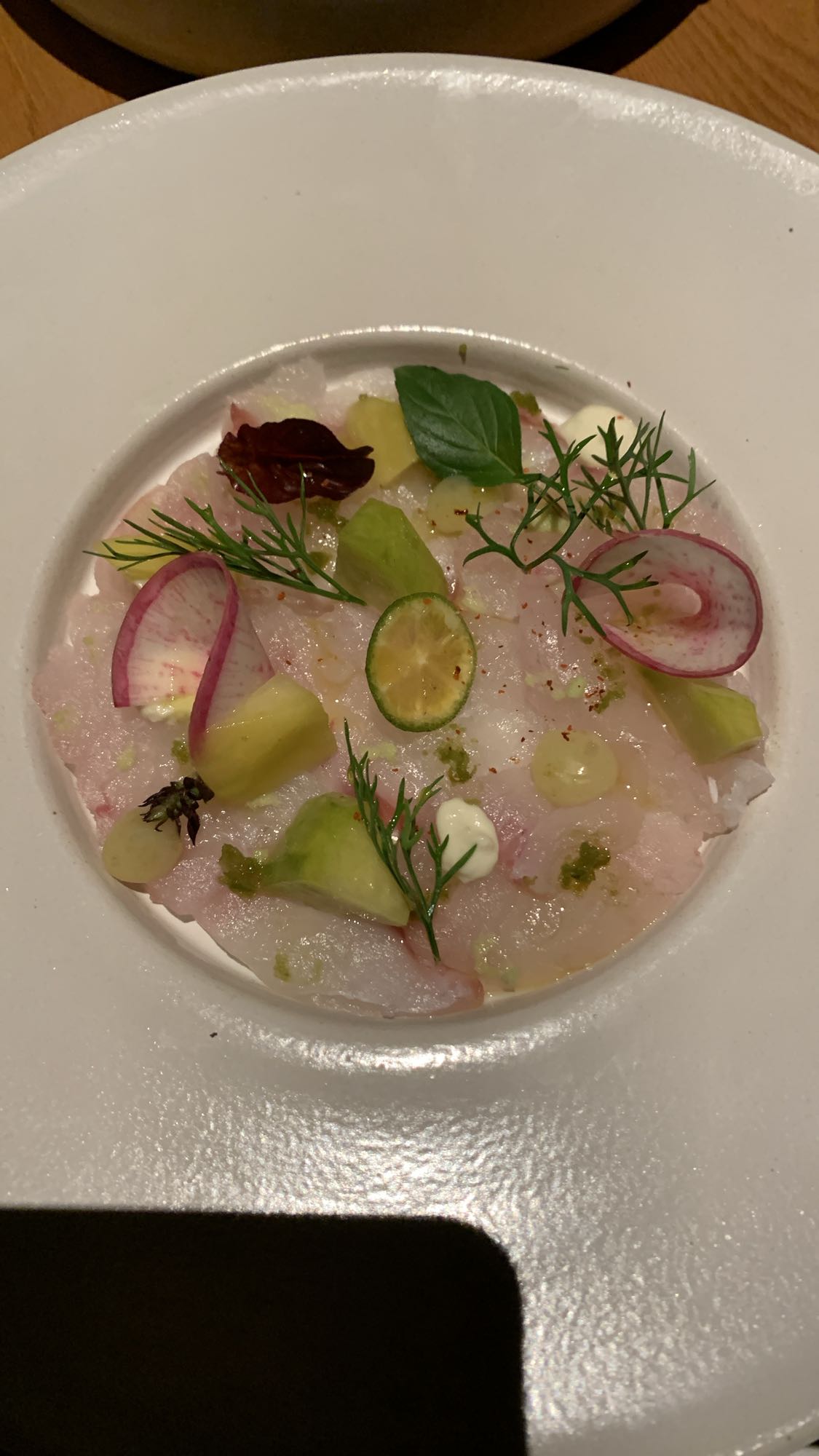 White Fish Carpaccio