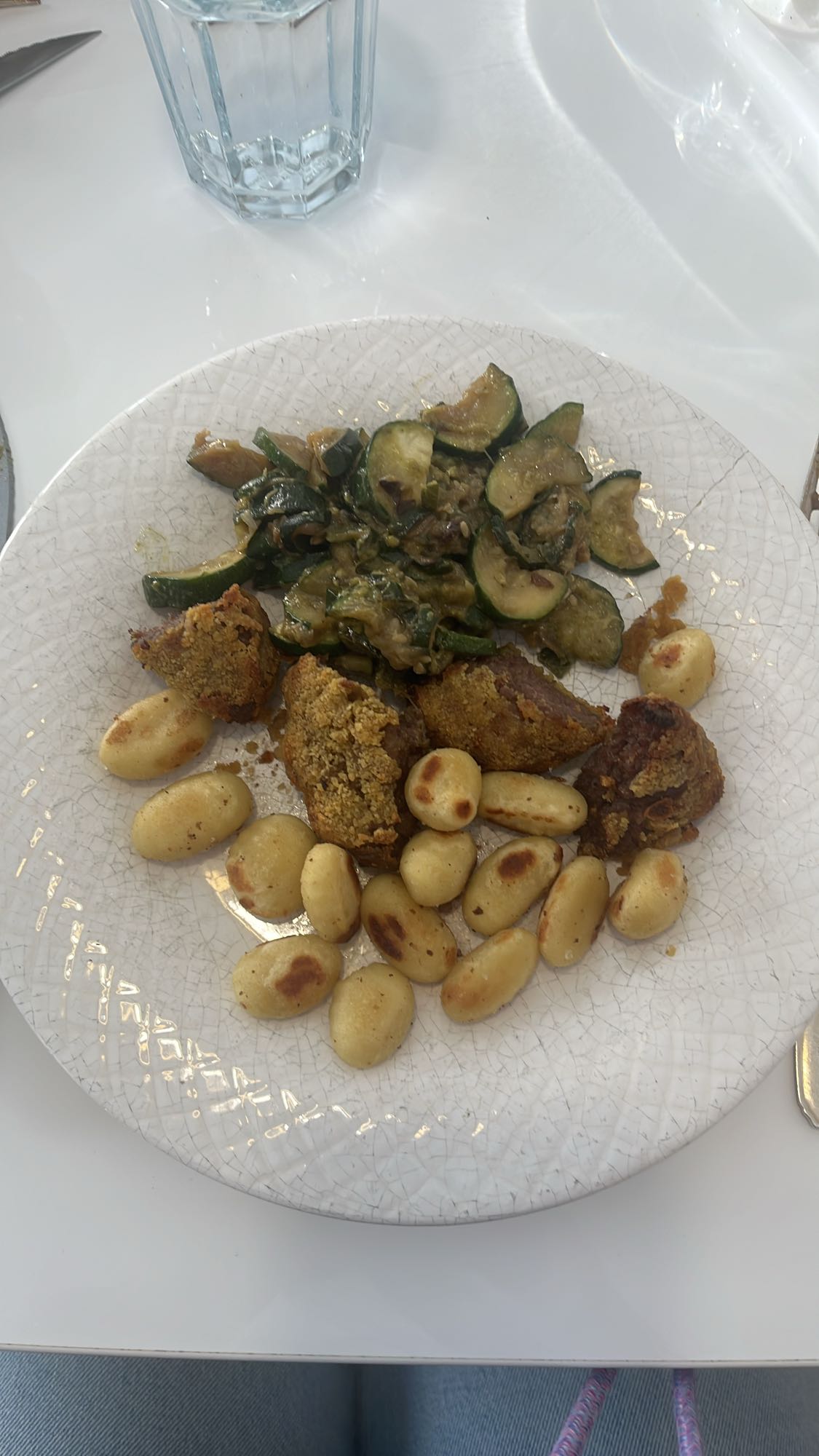 Gnocchis et légumes