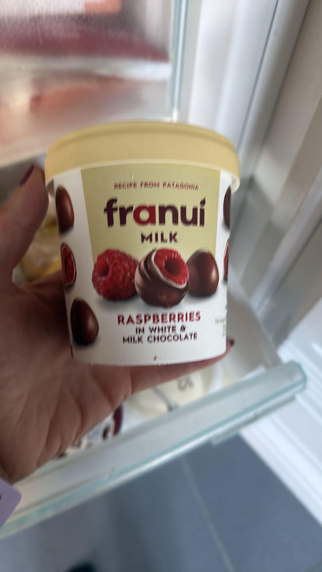 Frambozen in chocolade