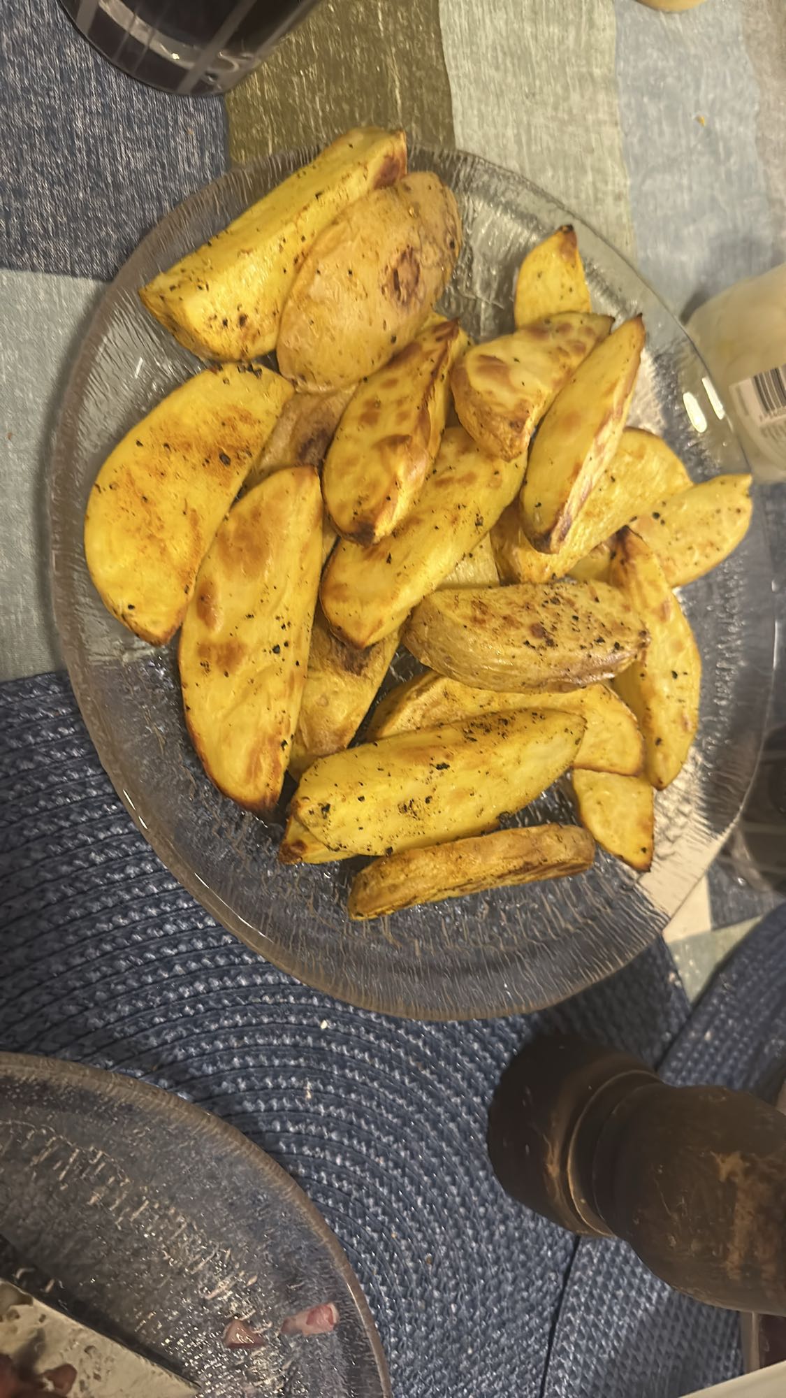 Ugnsrostade potatisklyftor