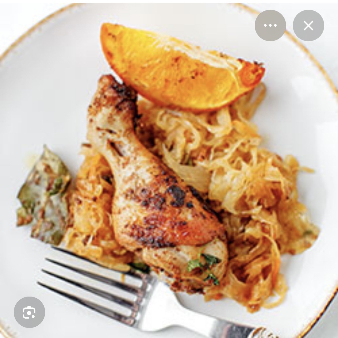 Udko z kurczaka z kapustą