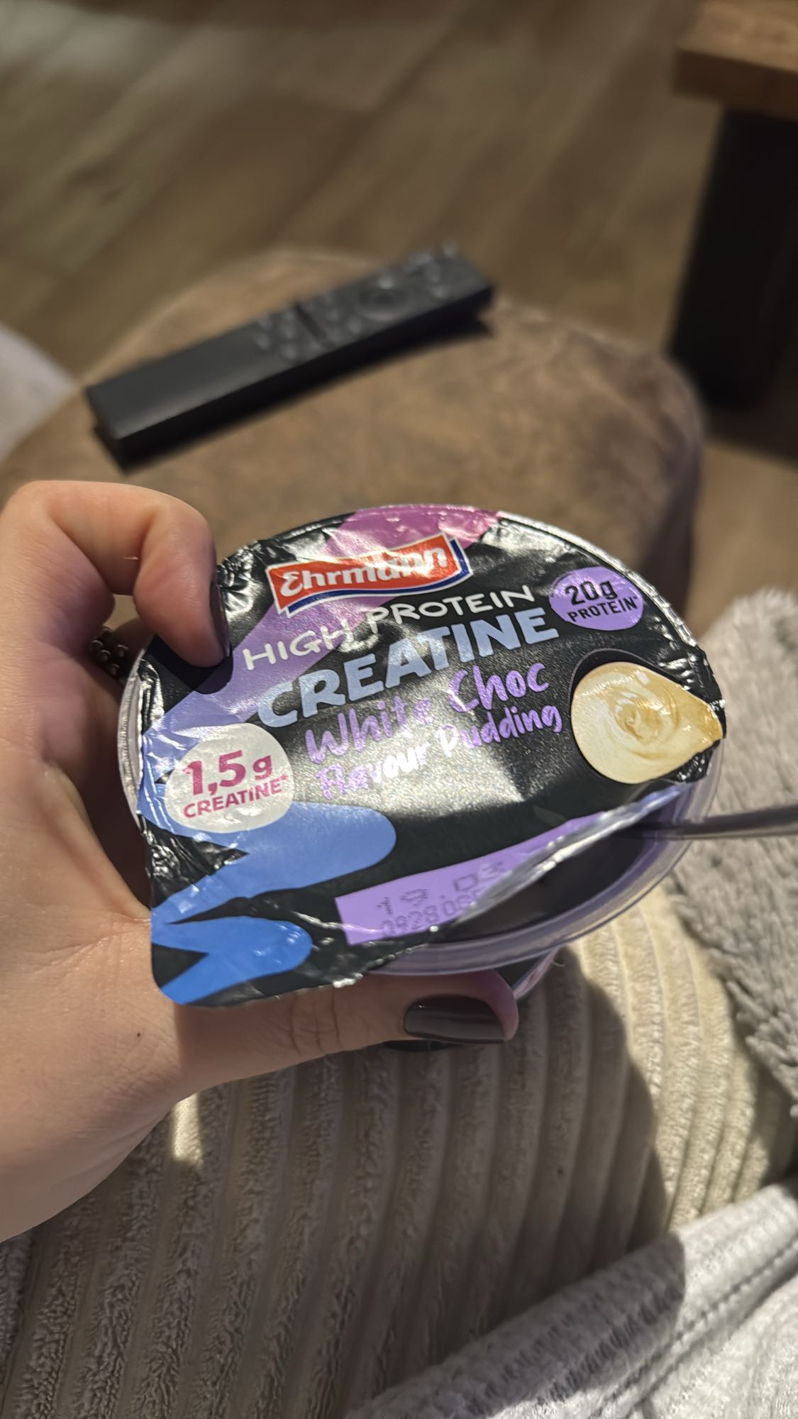 White Choc Protein Pudding