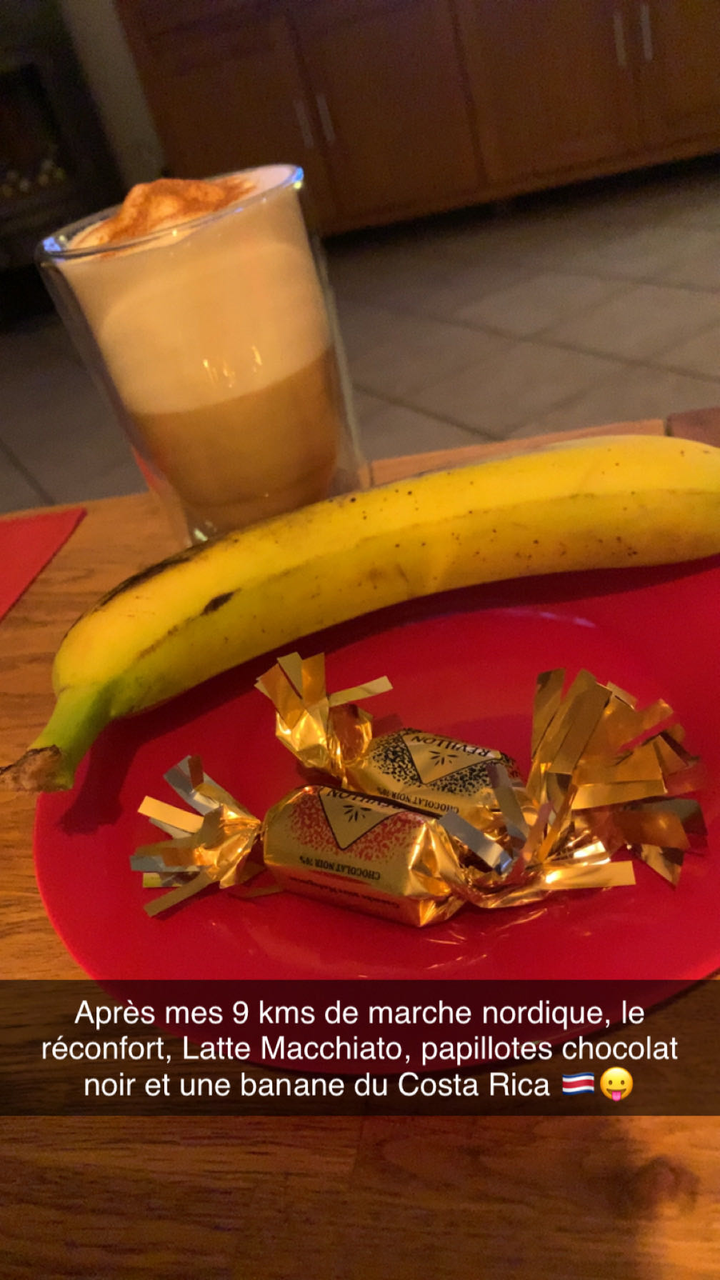 Collation après marche