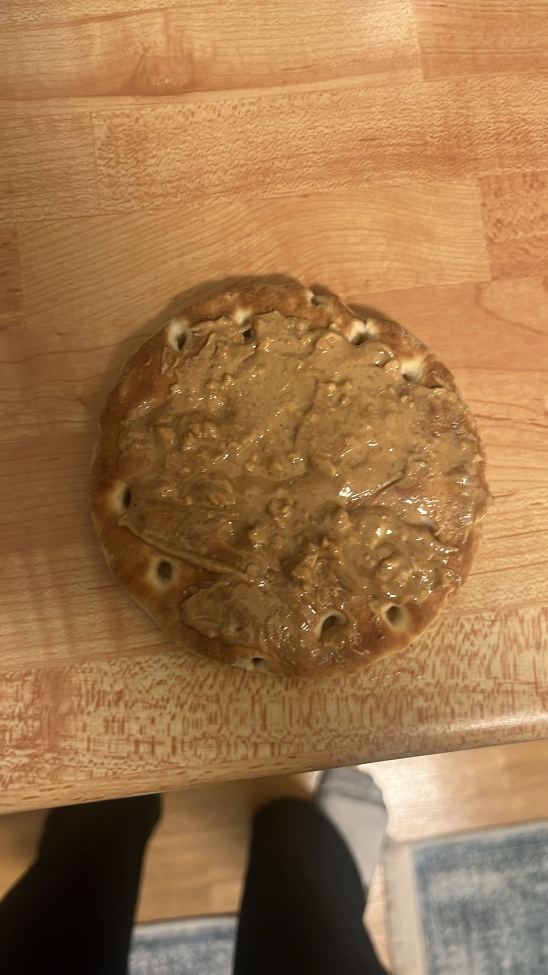 Peanut Butter Flatbread