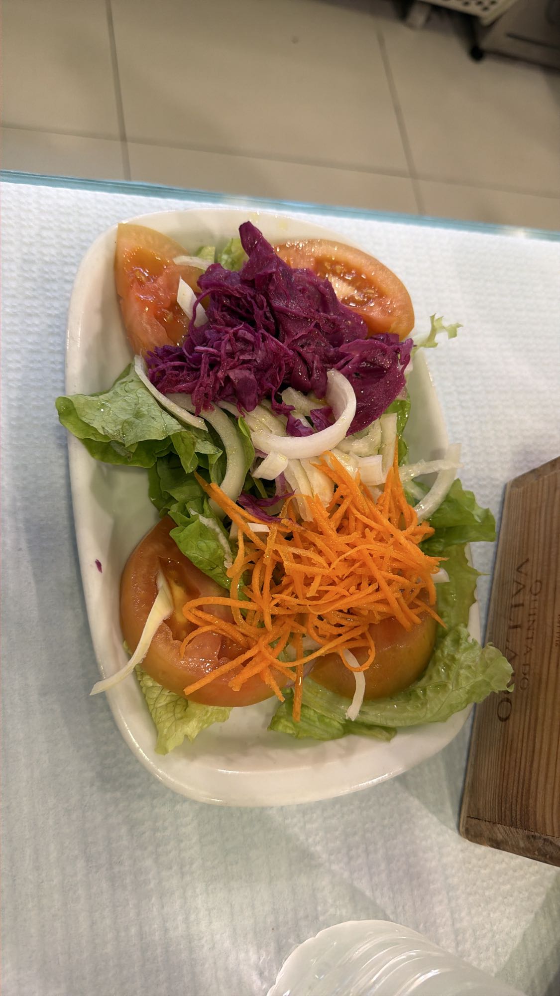 Taze Sebze Salatası