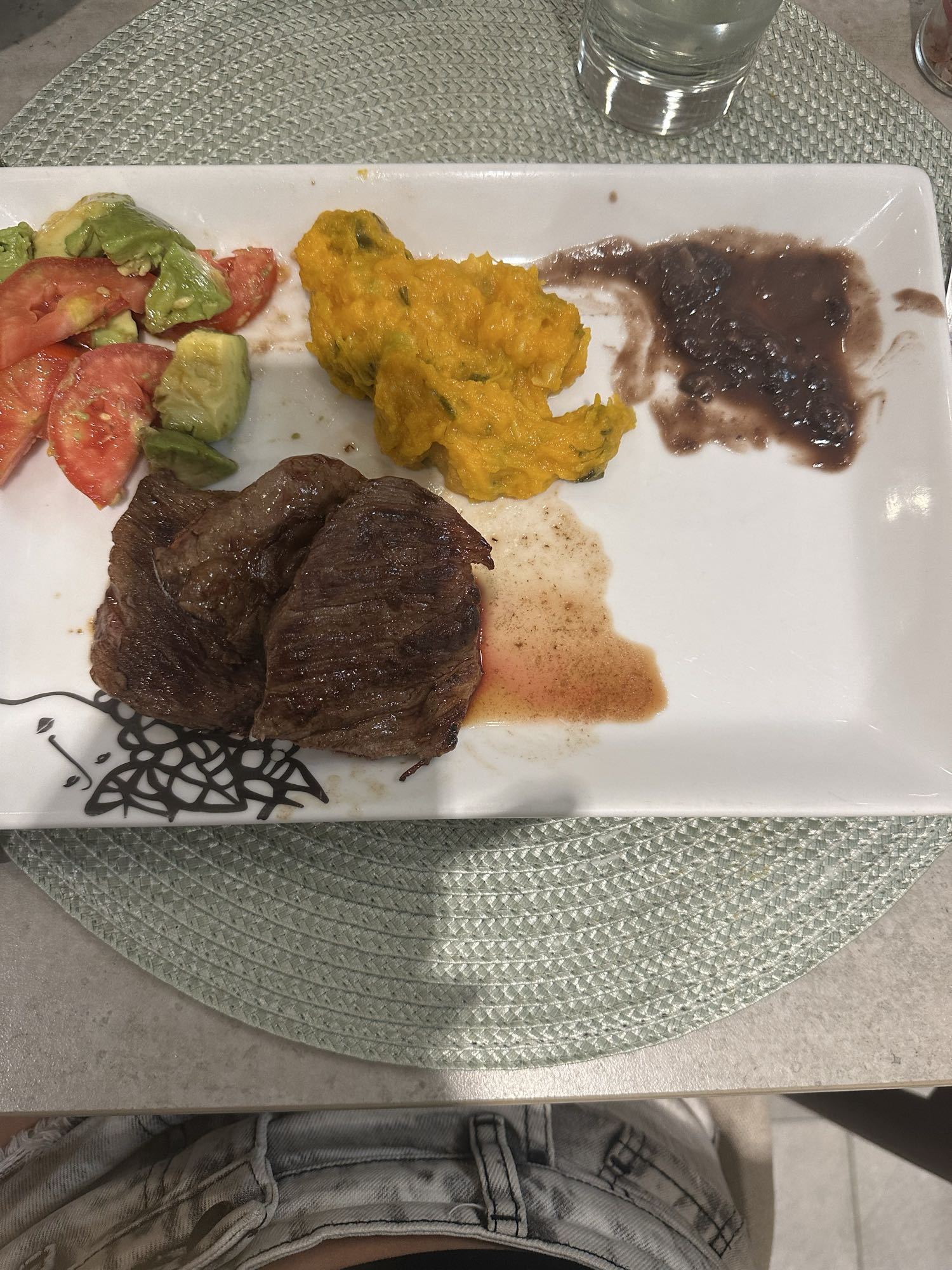 Plato carne y verduras