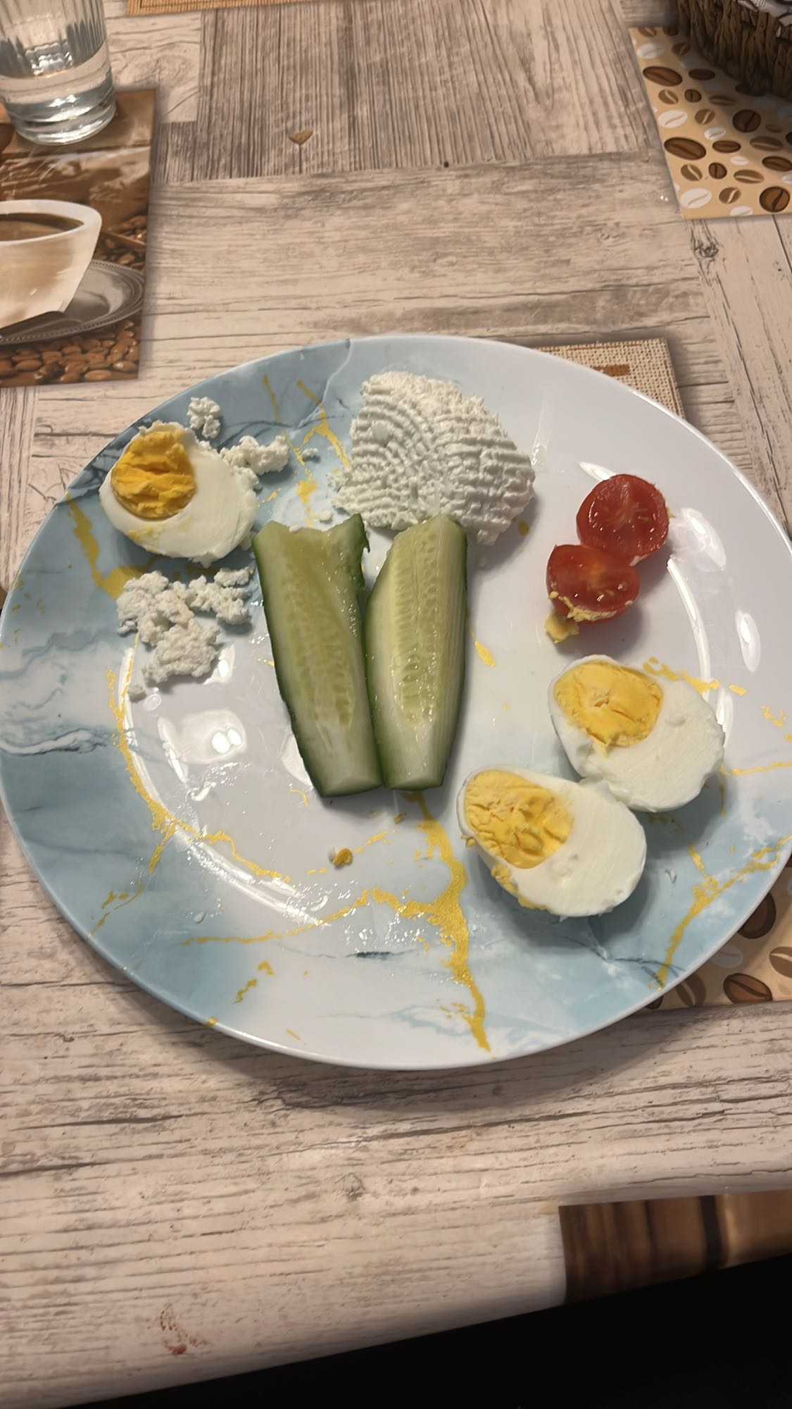 Eggs and Veggie Plate