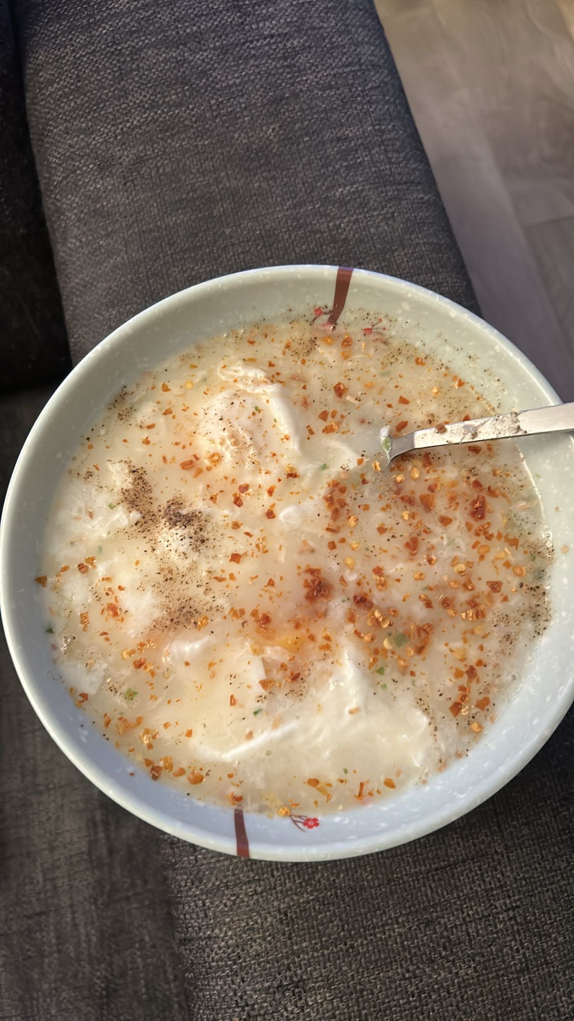 Kyllingsuppe med krydder