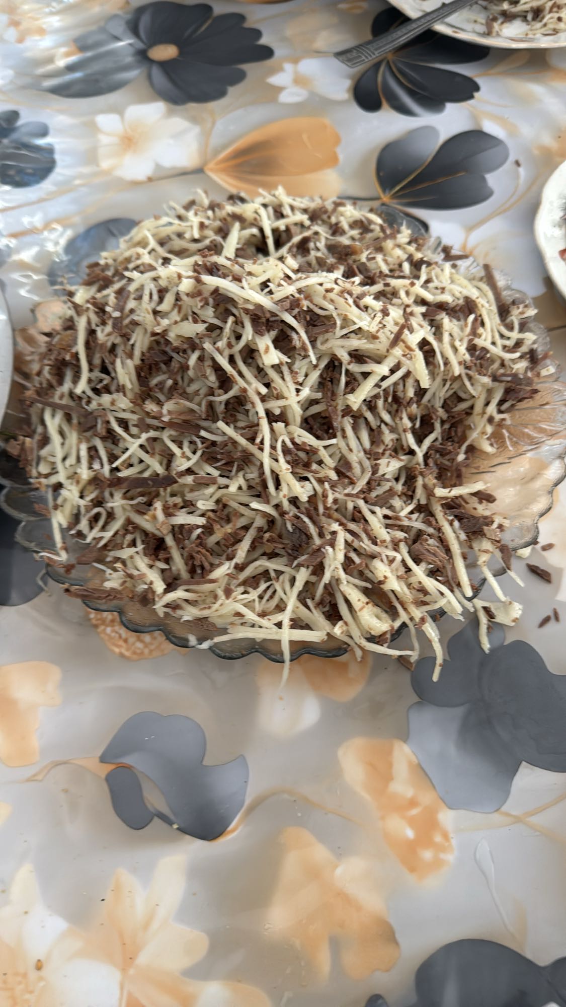 тесто с мясом и шашлыком