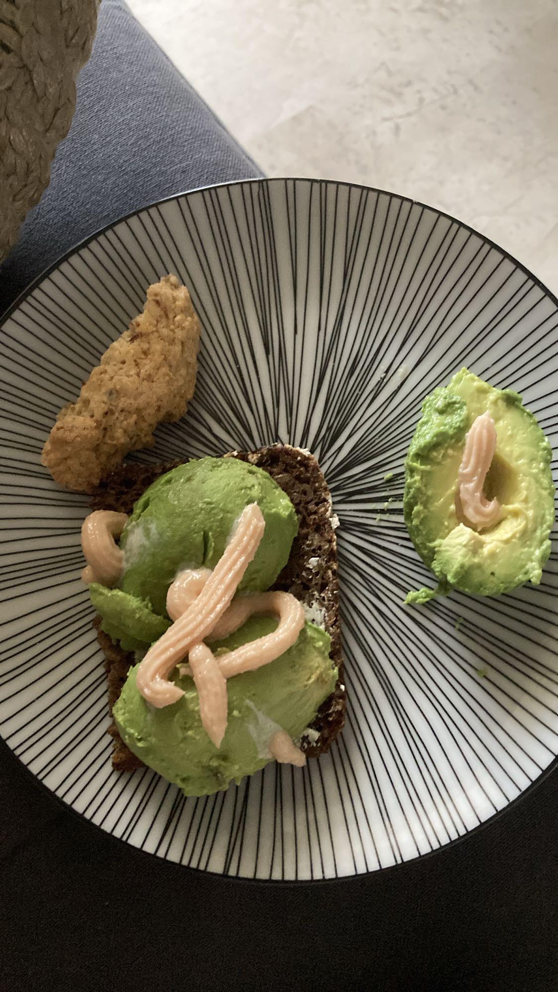 Avokadomacka med kaviar