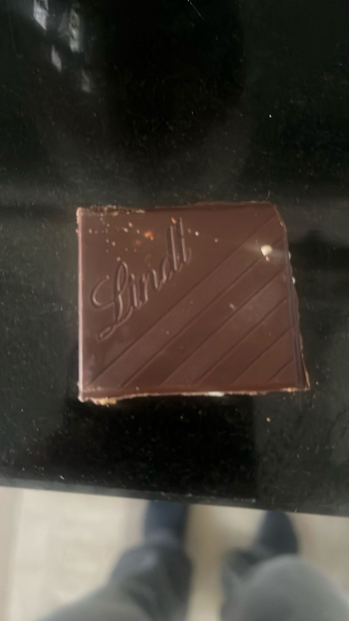 Mörk chokladbit