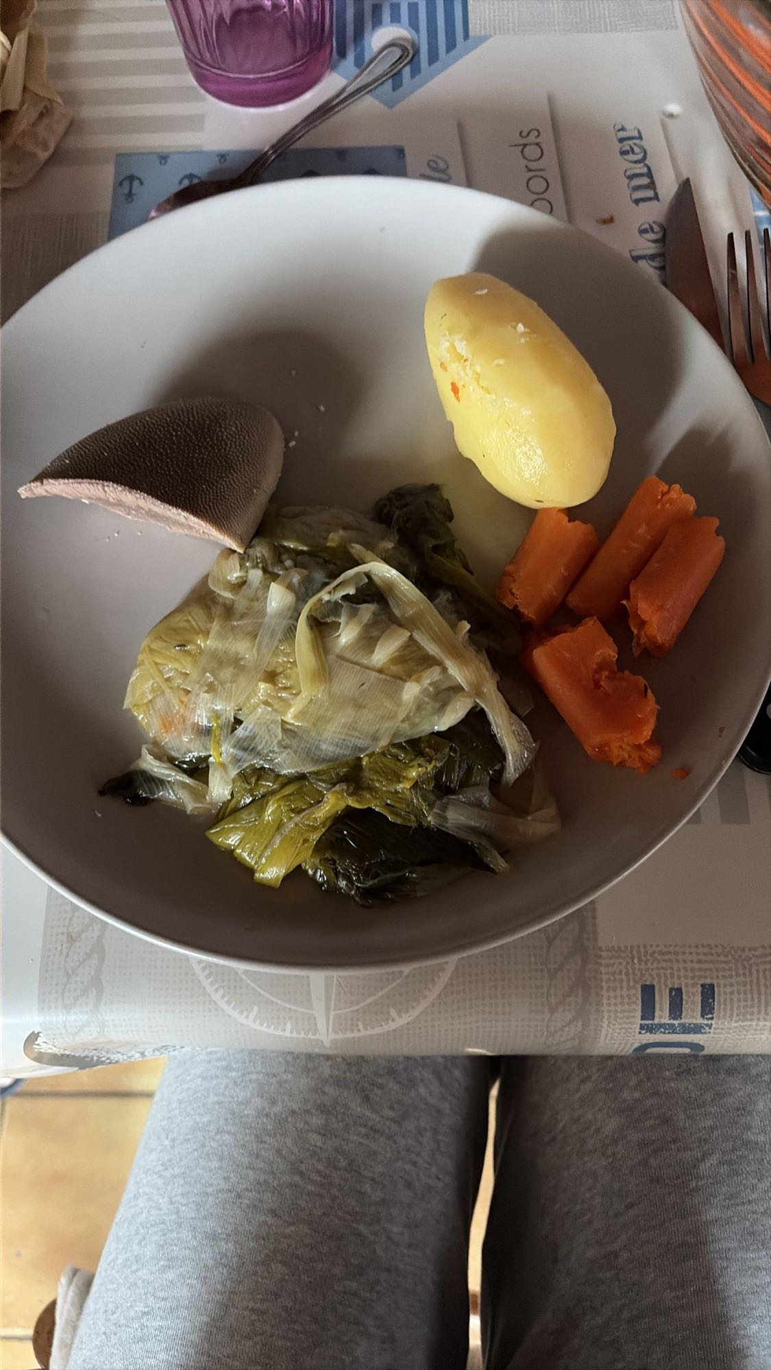 Langue de boeuf légumes