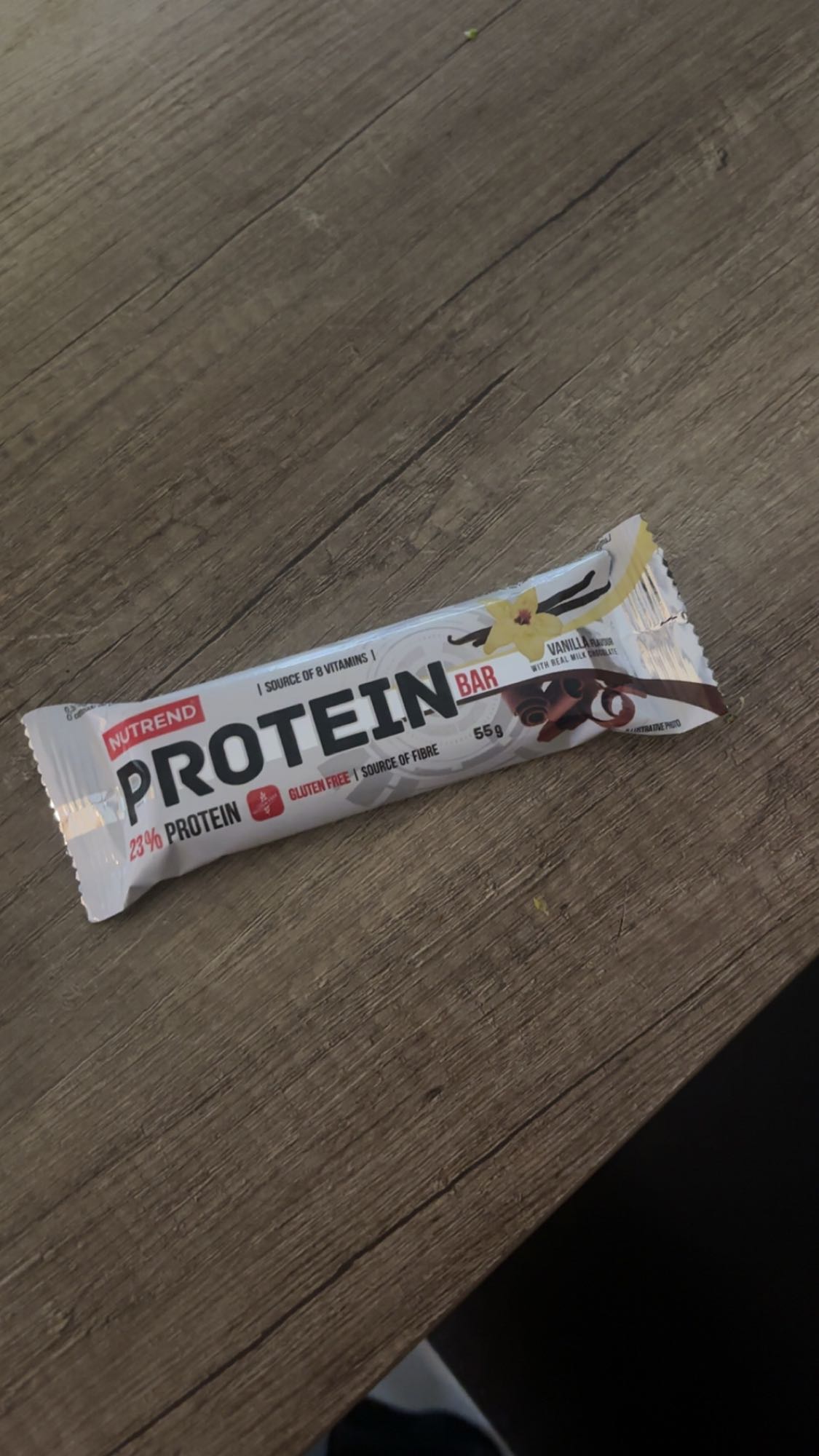 Barre protéinée vanille