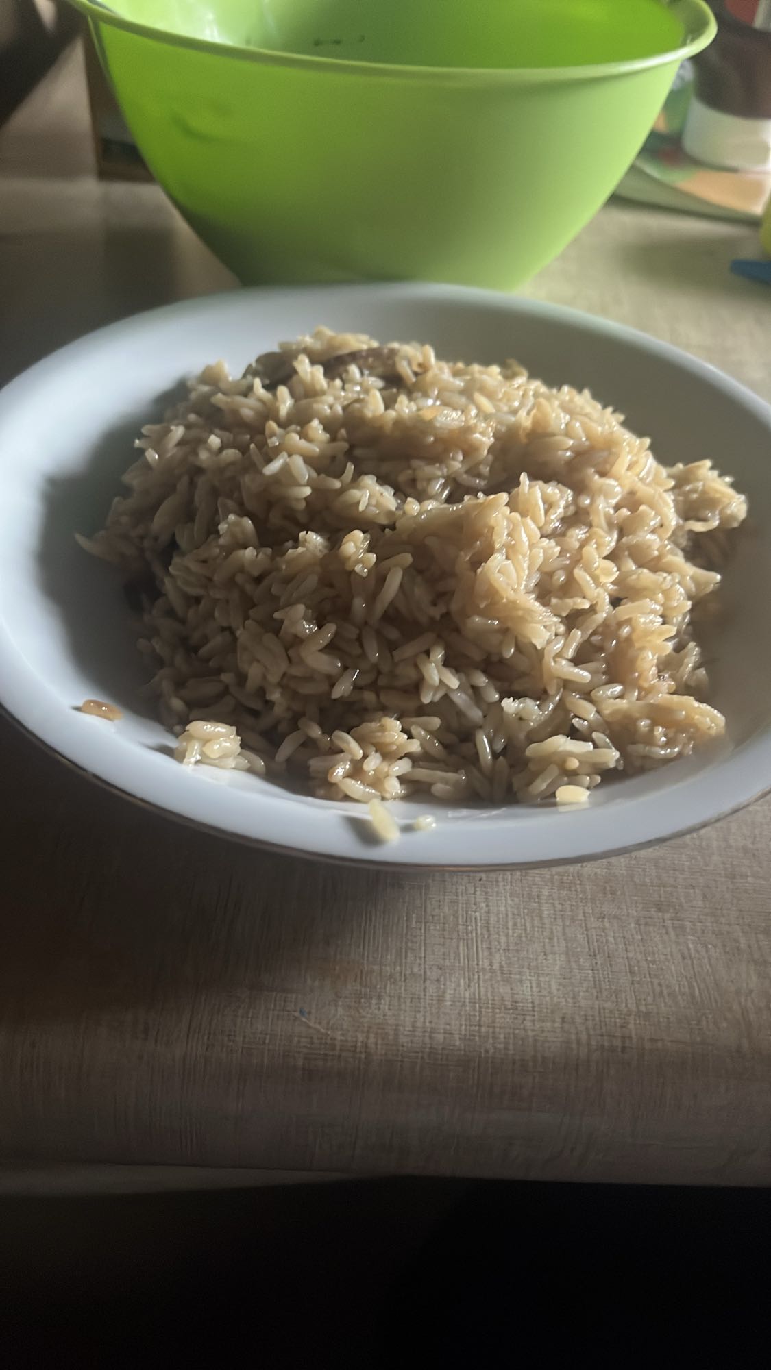 Rijst met sojasaus