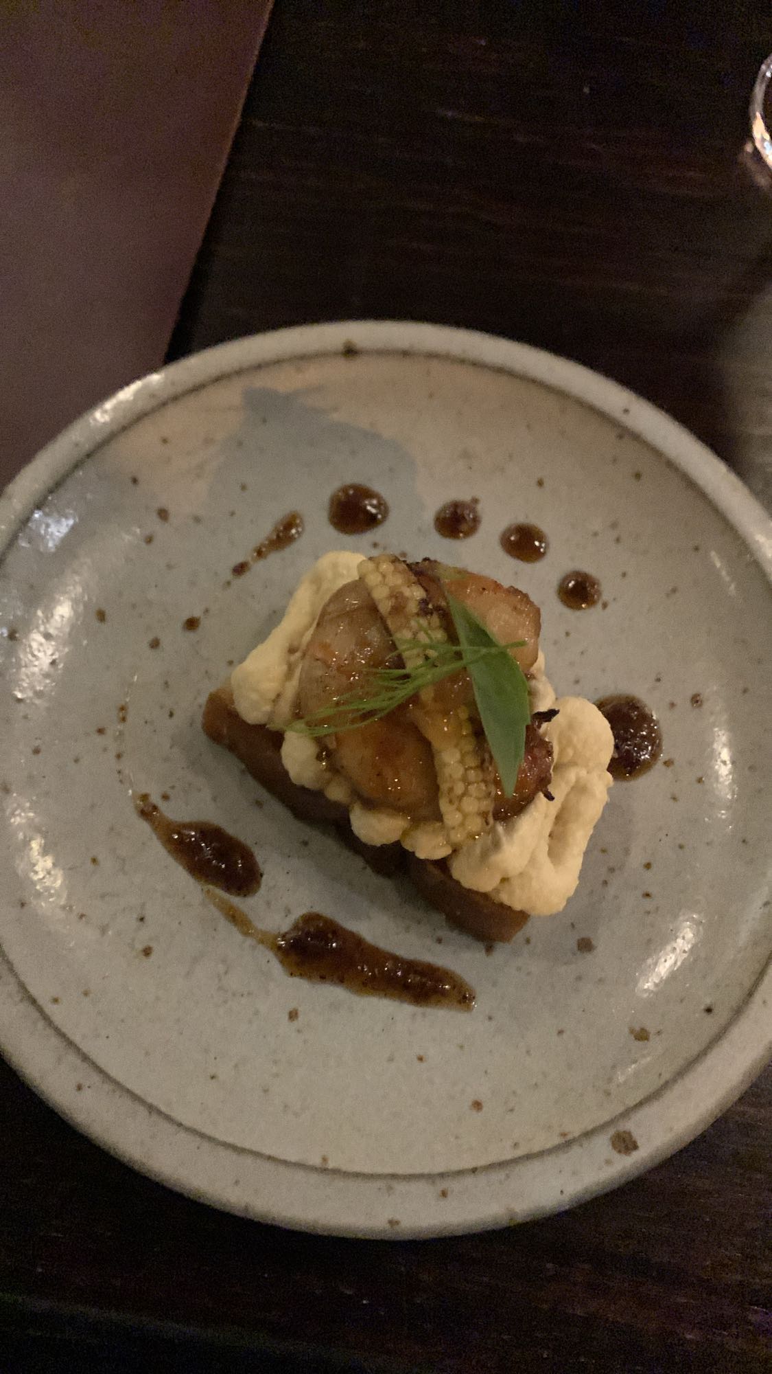 Seared Scallop with Puree