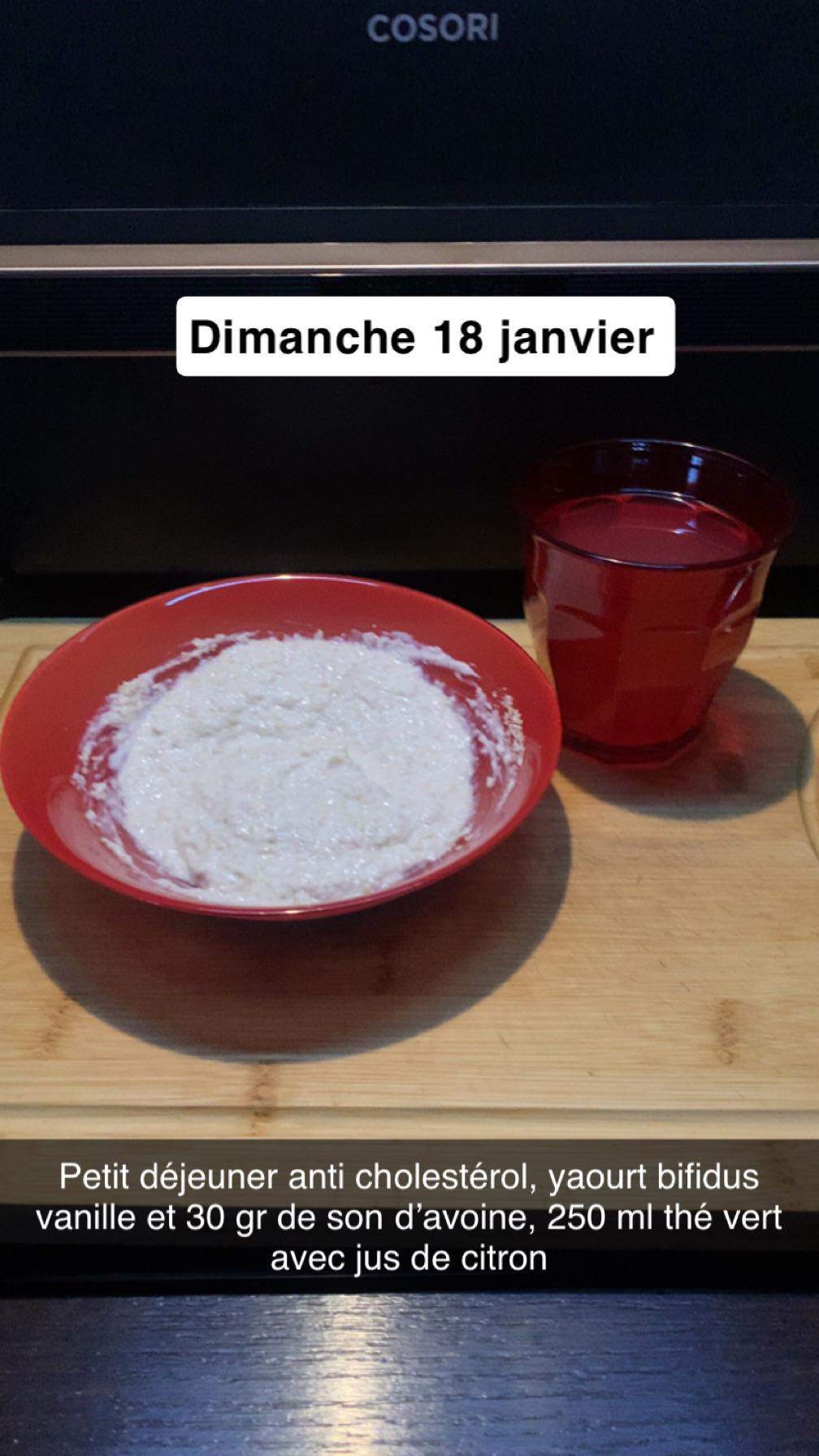 Petit-déjeuner anti cholestérol