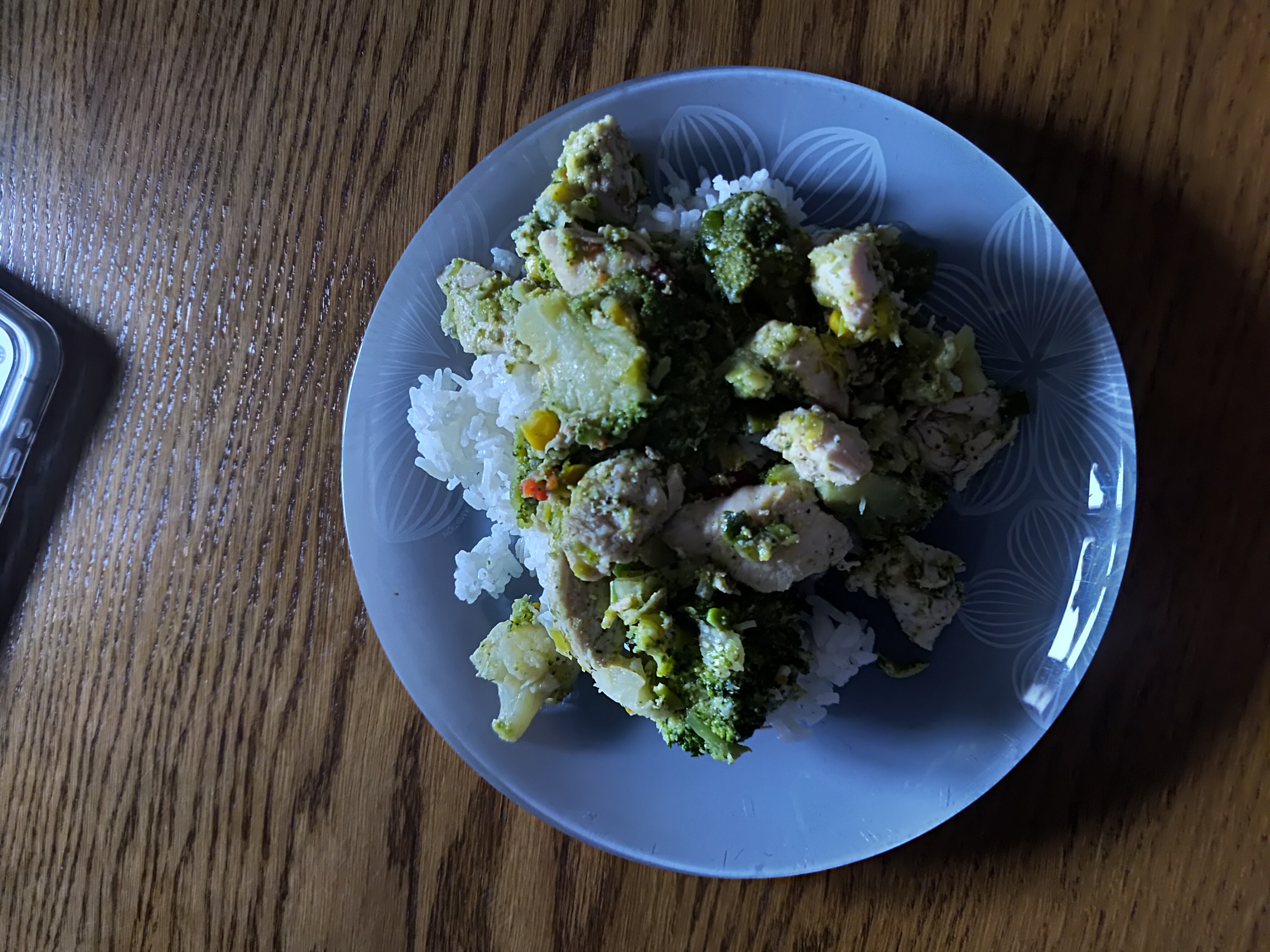 Chicken Veggie Rice Bowl