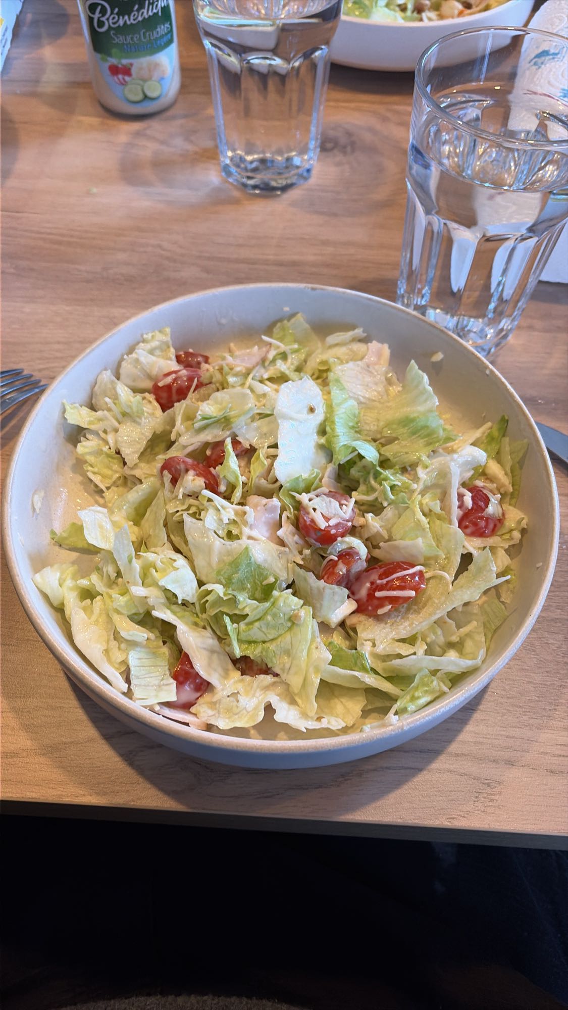 Salade croquante légère