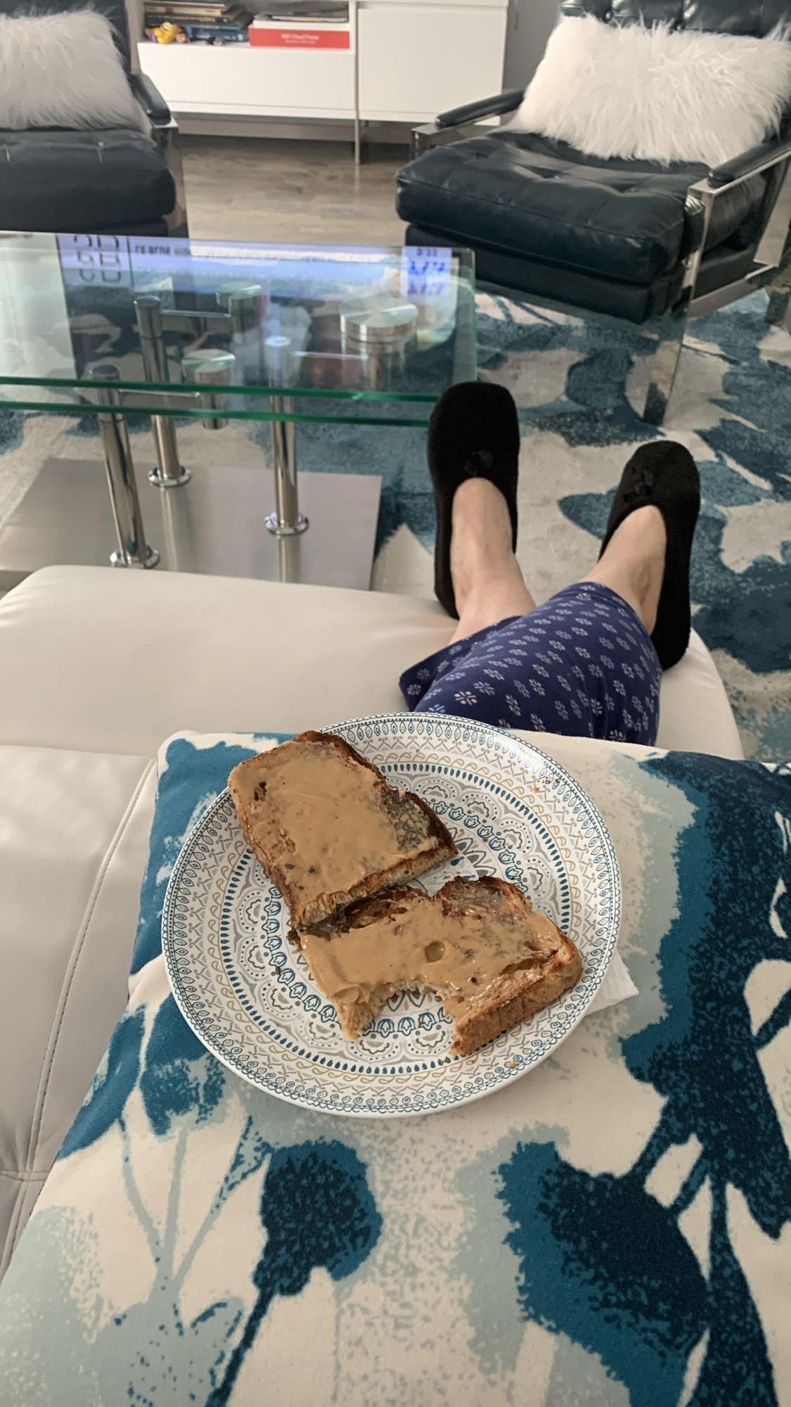 Tartines beurre de cacahuète