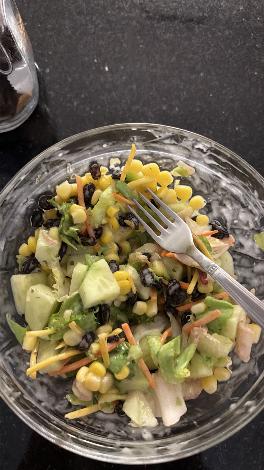 Gemischter Maissalat