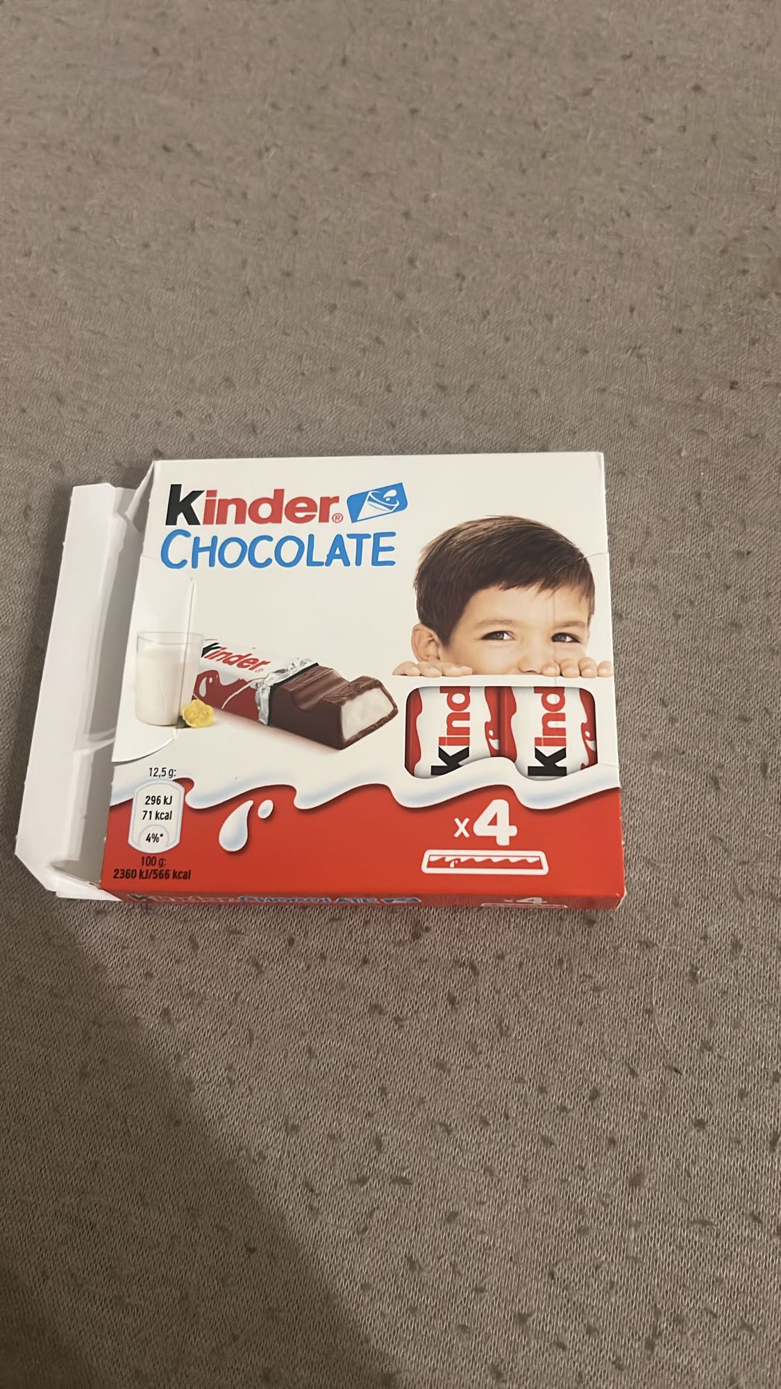 Киндер шоколад 4 батончика