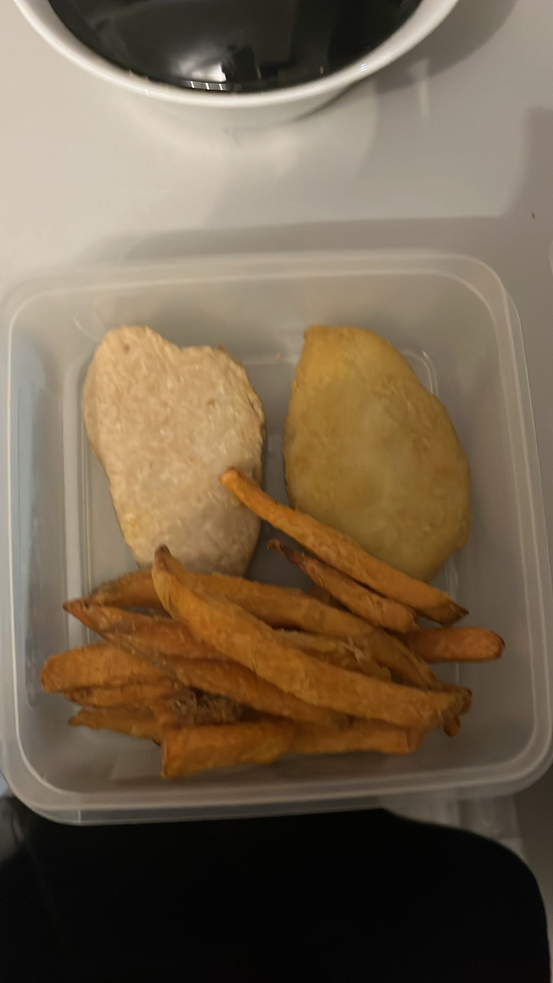 Pui cu cartofi dulci