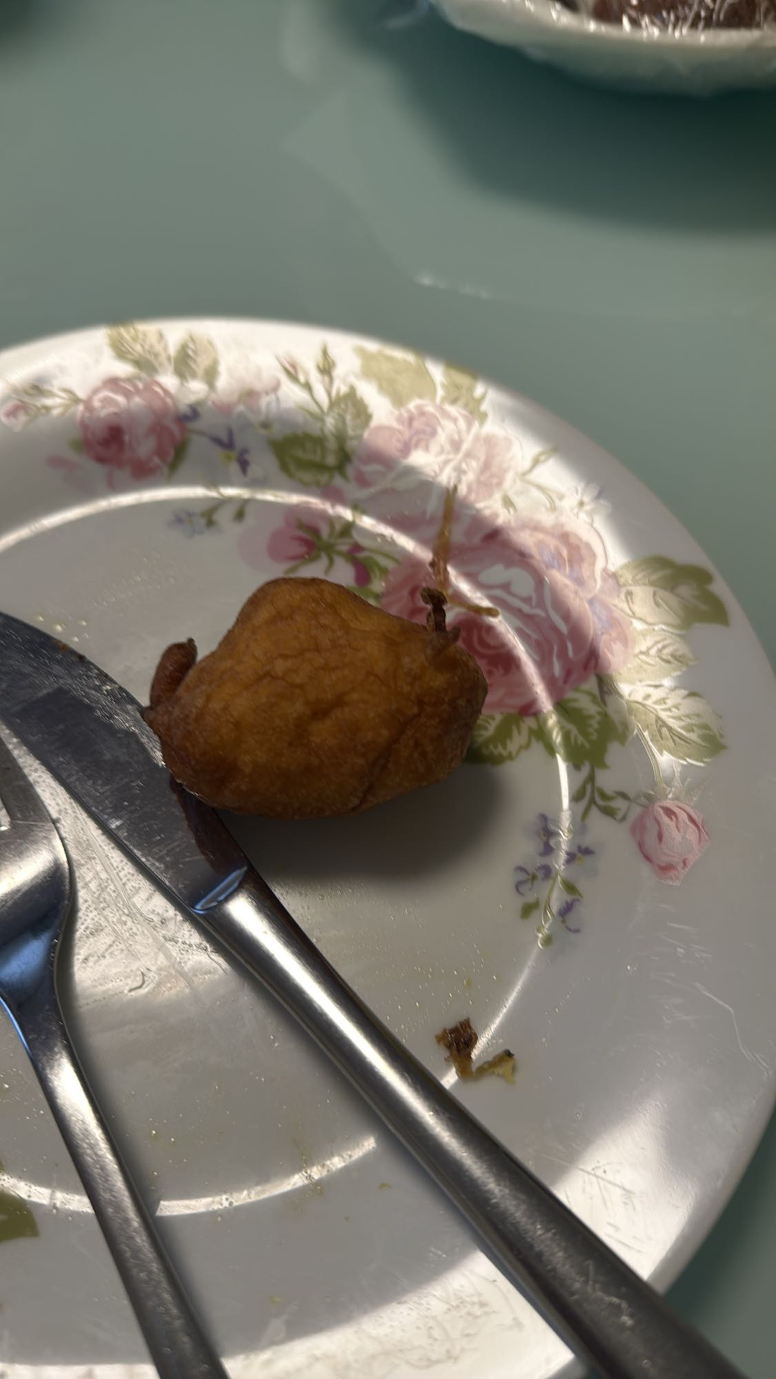 Frittierte Teigtasche