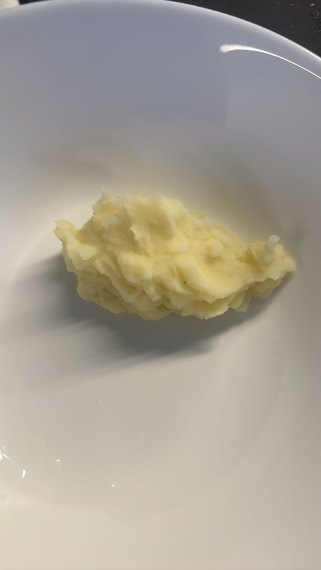 Potatismos liten portion