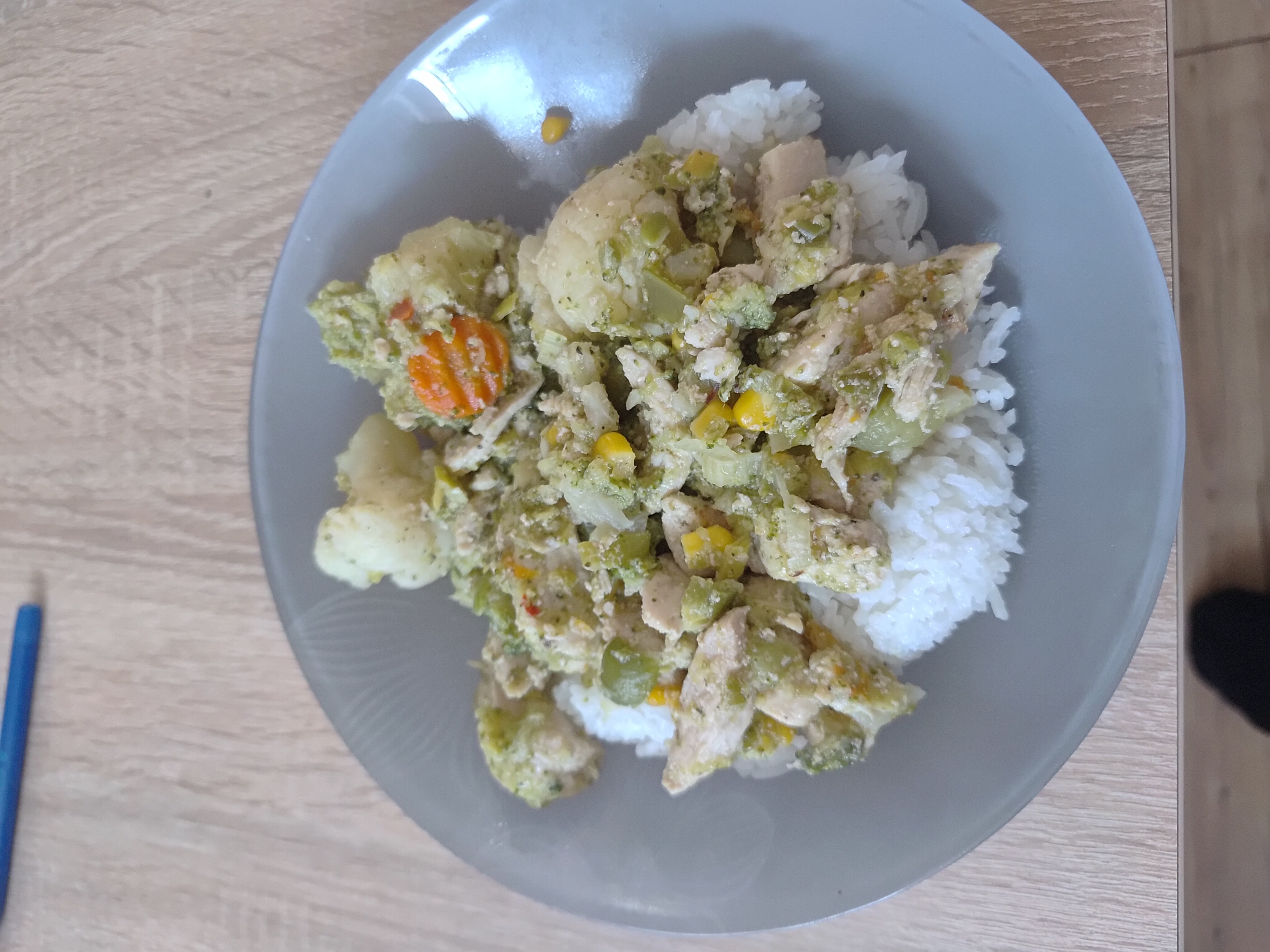 Chicken Veggie Rice Bowl