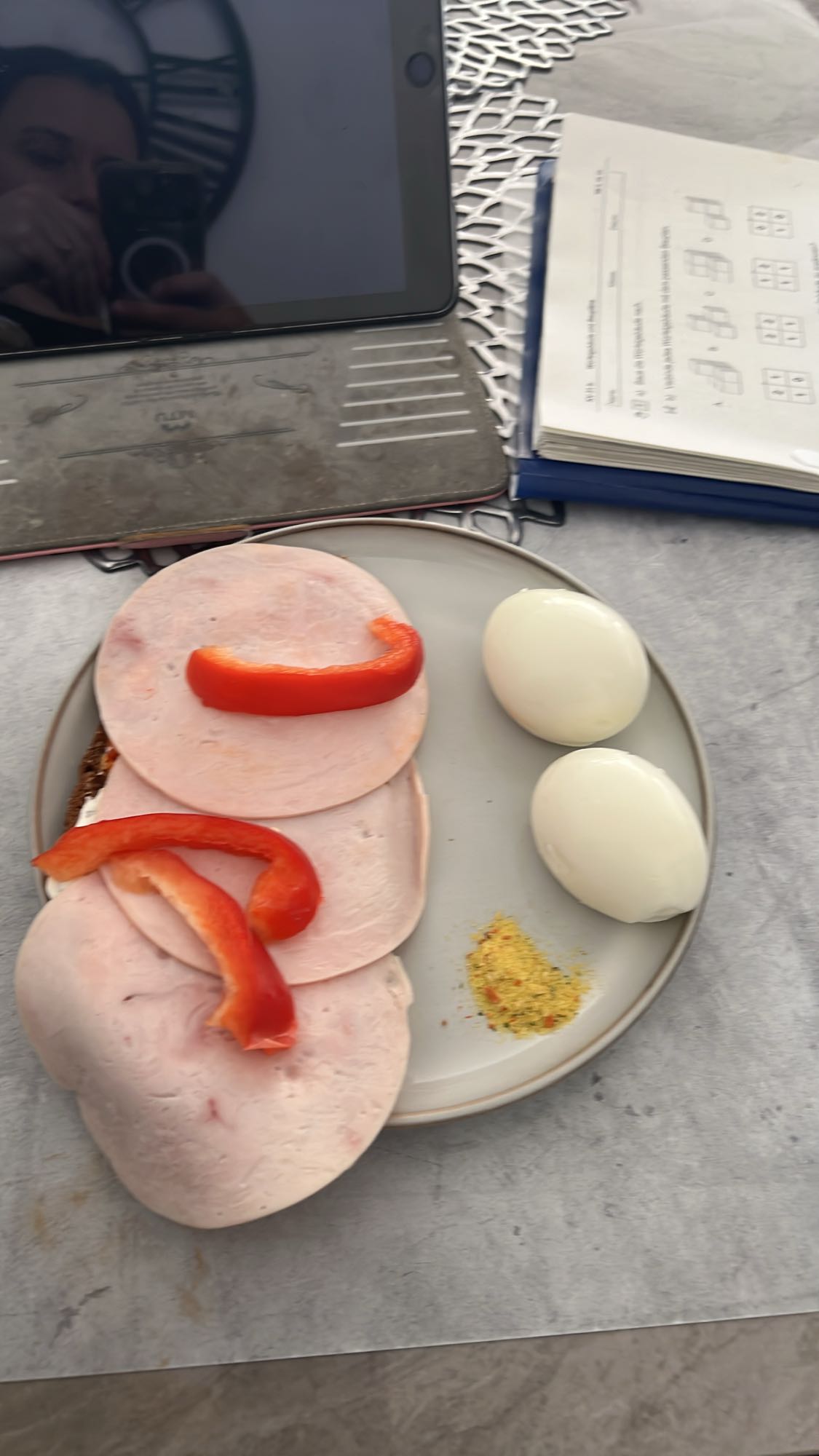 Kalt Frühstücksteller